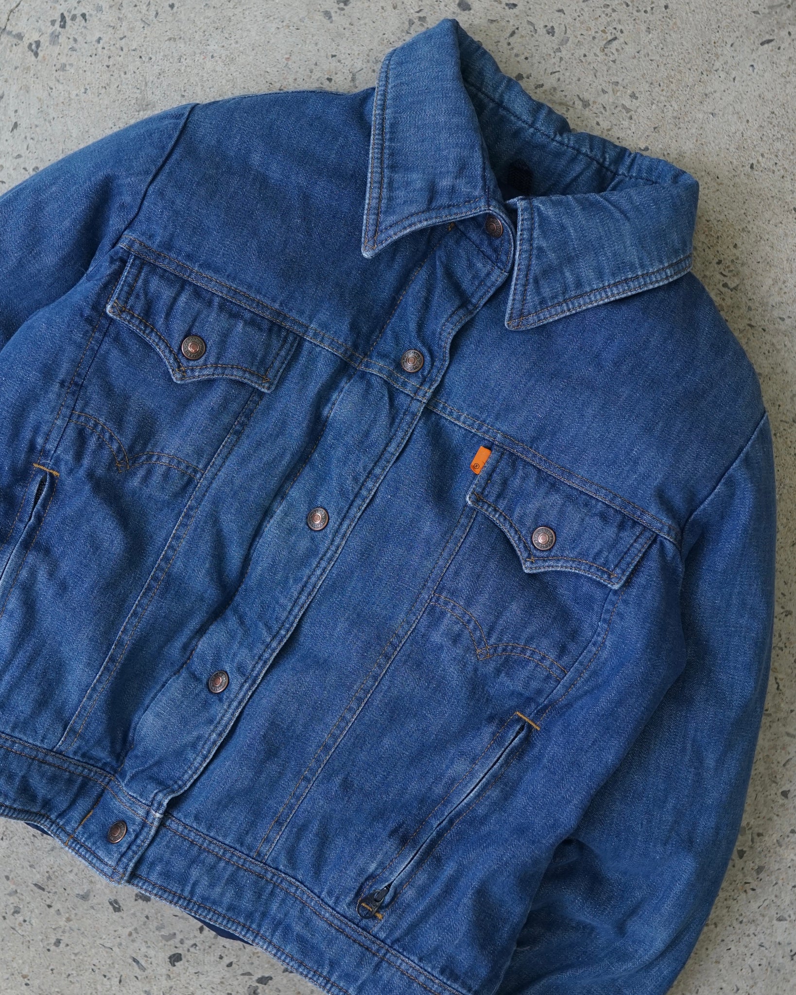 levi's orange tab ski down jacket