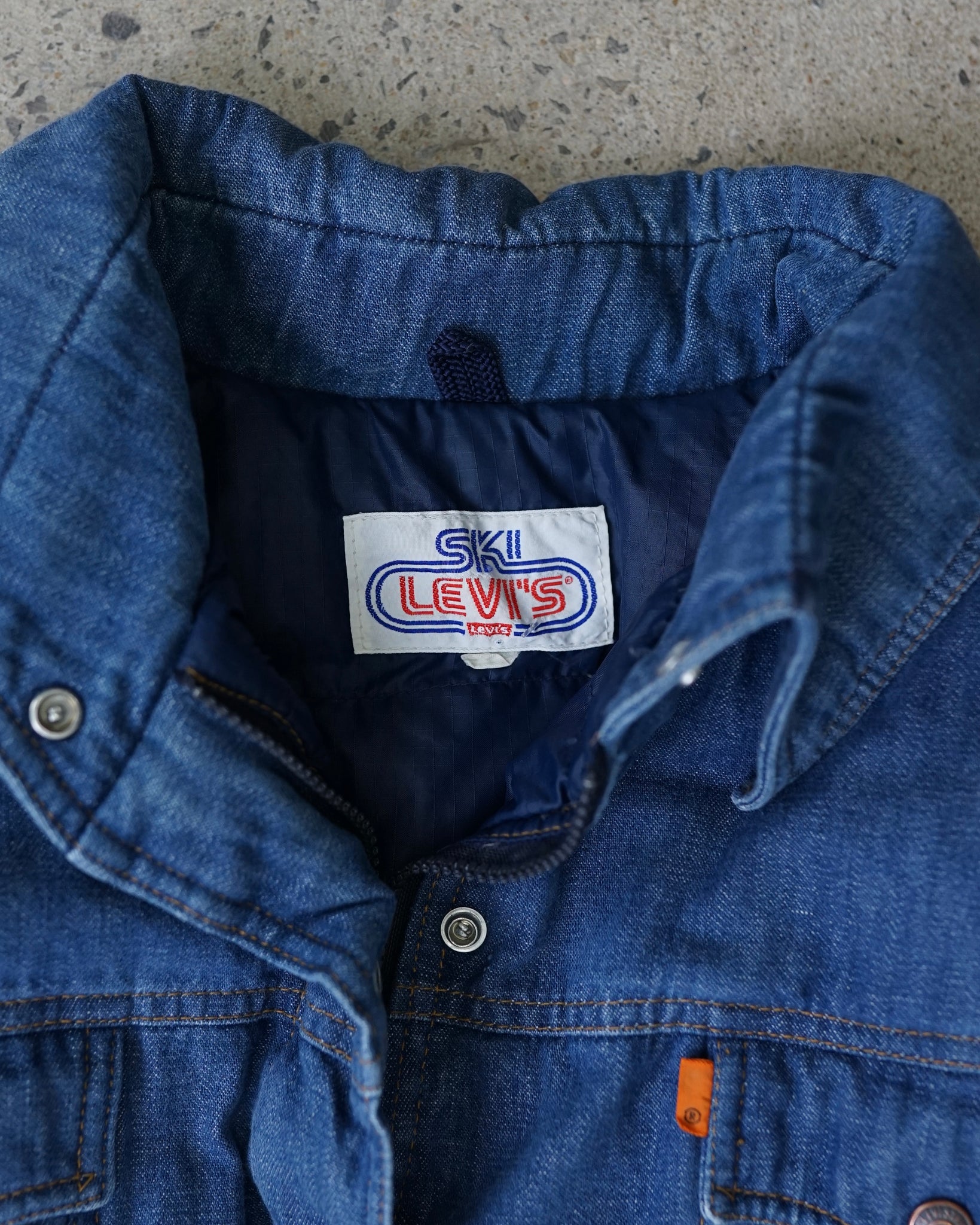 levi's orange tab ski down jacket