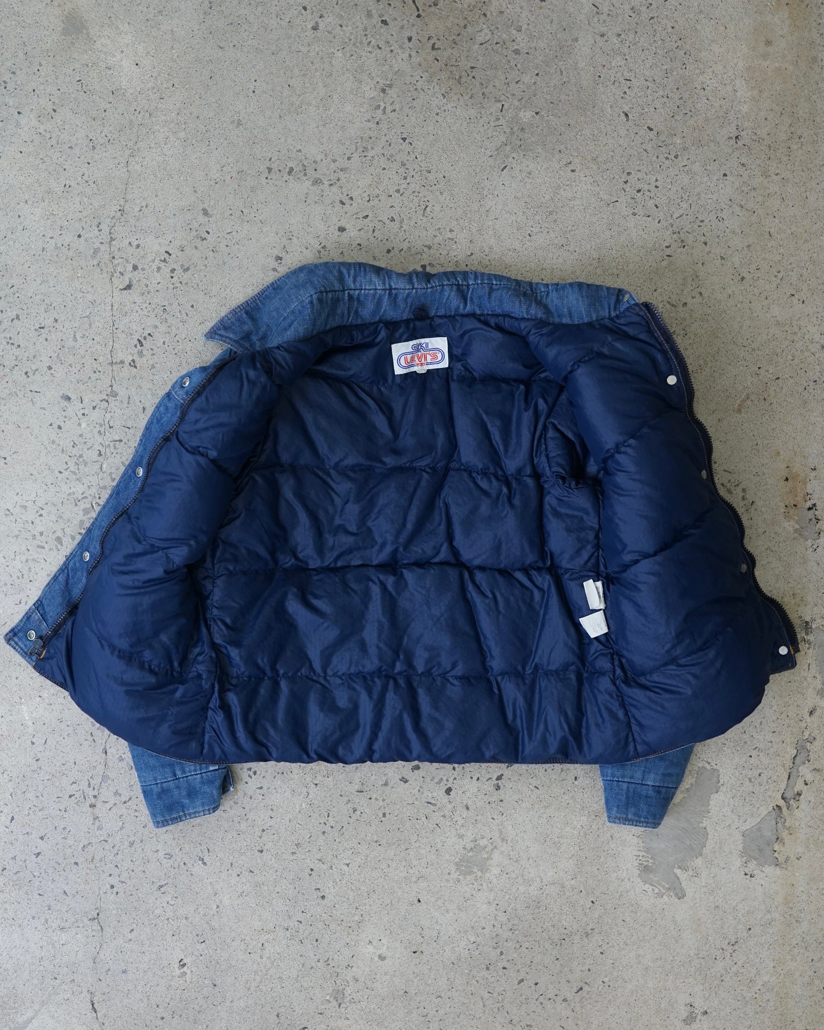 levi's orange tab ski down jacket