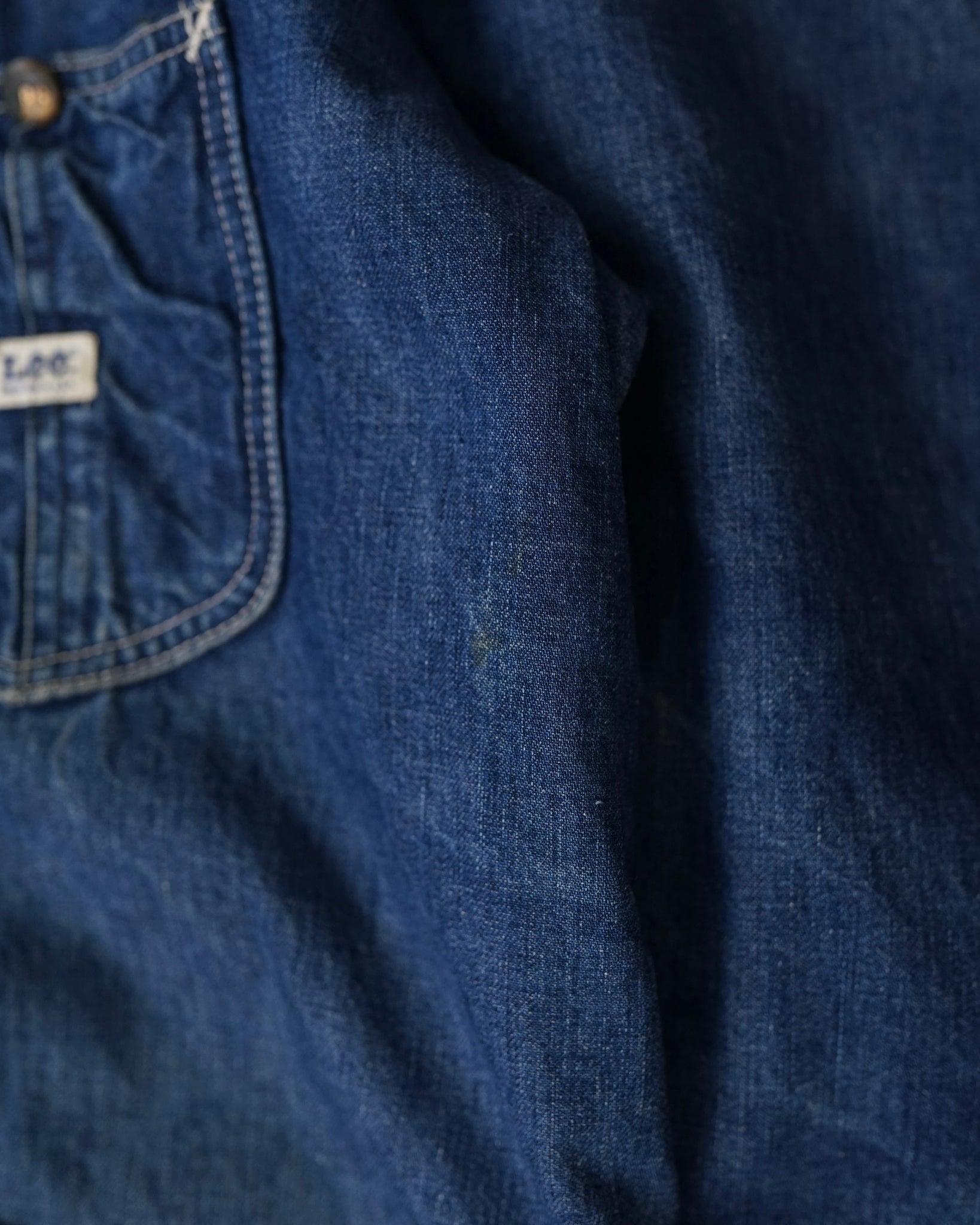 lee workwear lined denim jacket