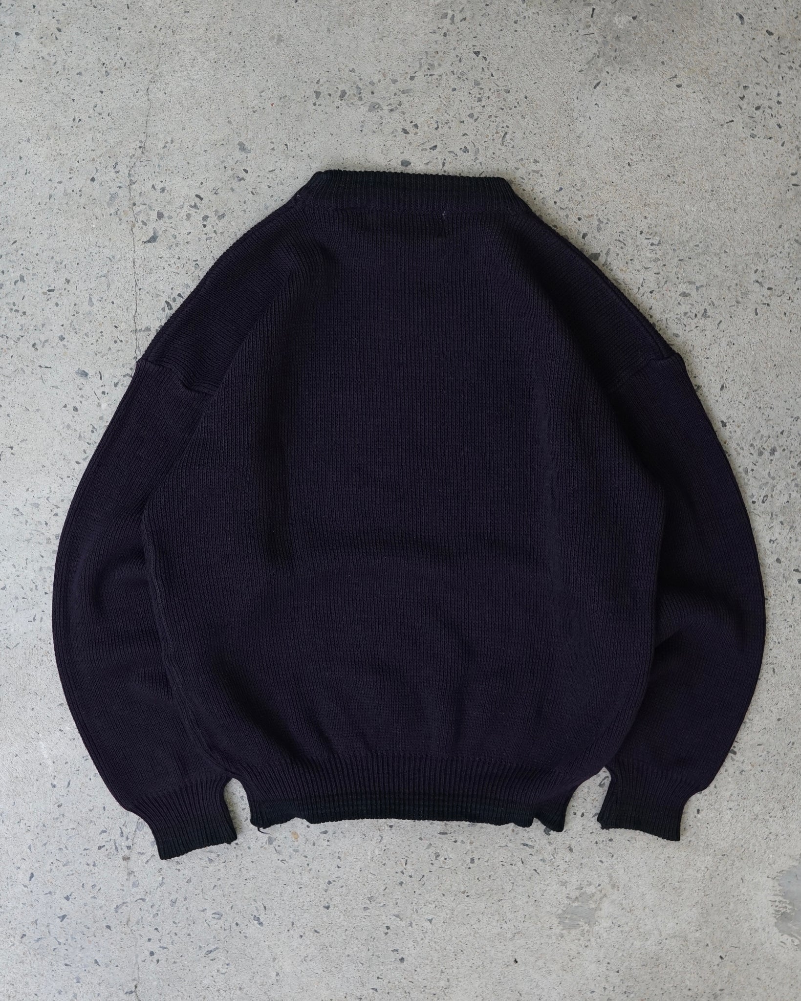 astra crusader purple knit sweater