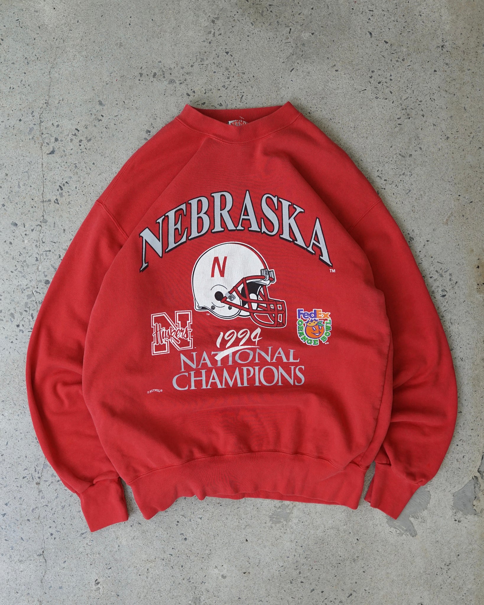 nebraska huskers orange bowl champion 1994 crewneck