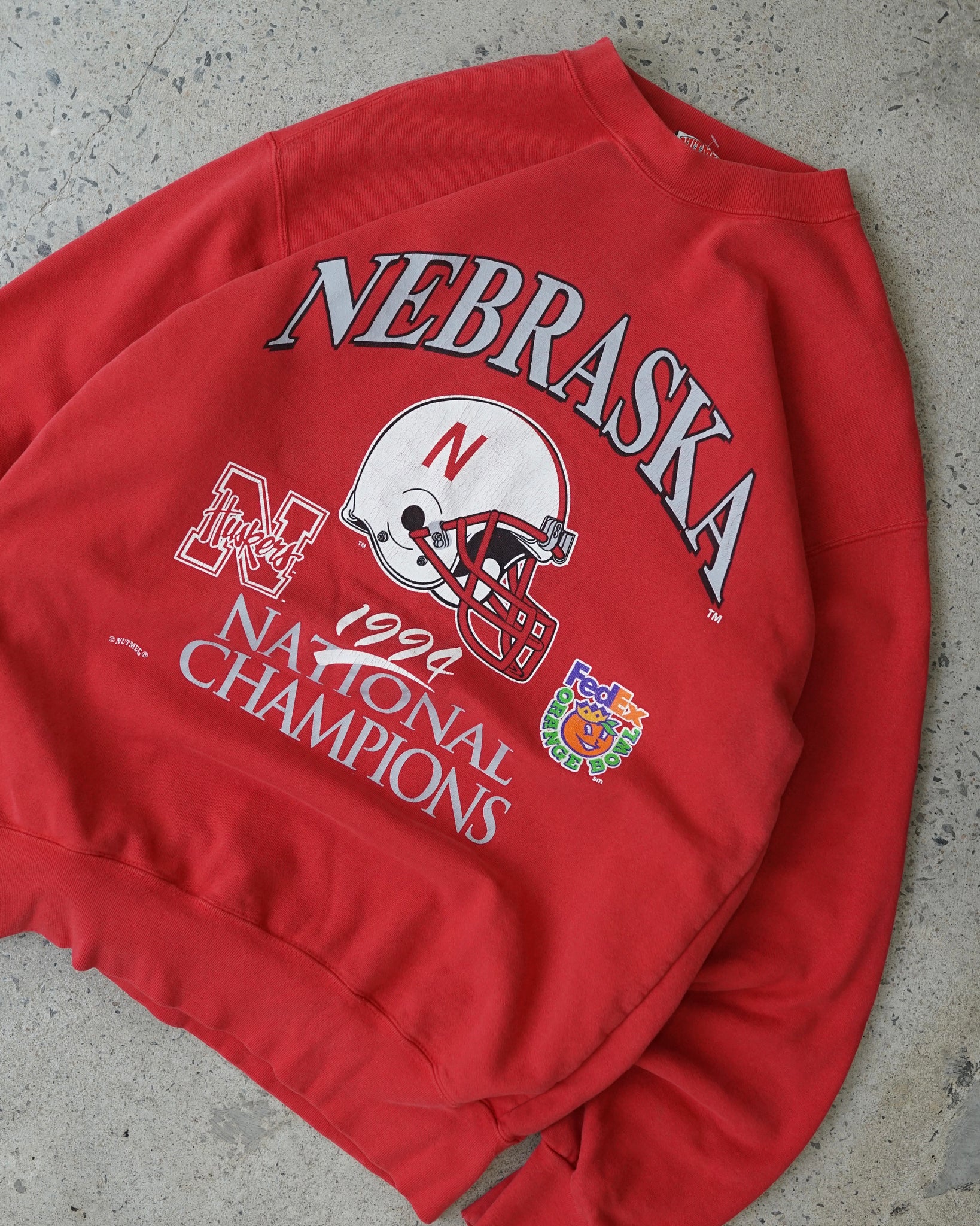 nebraska huskers orange bowl champion 1994 crewneck