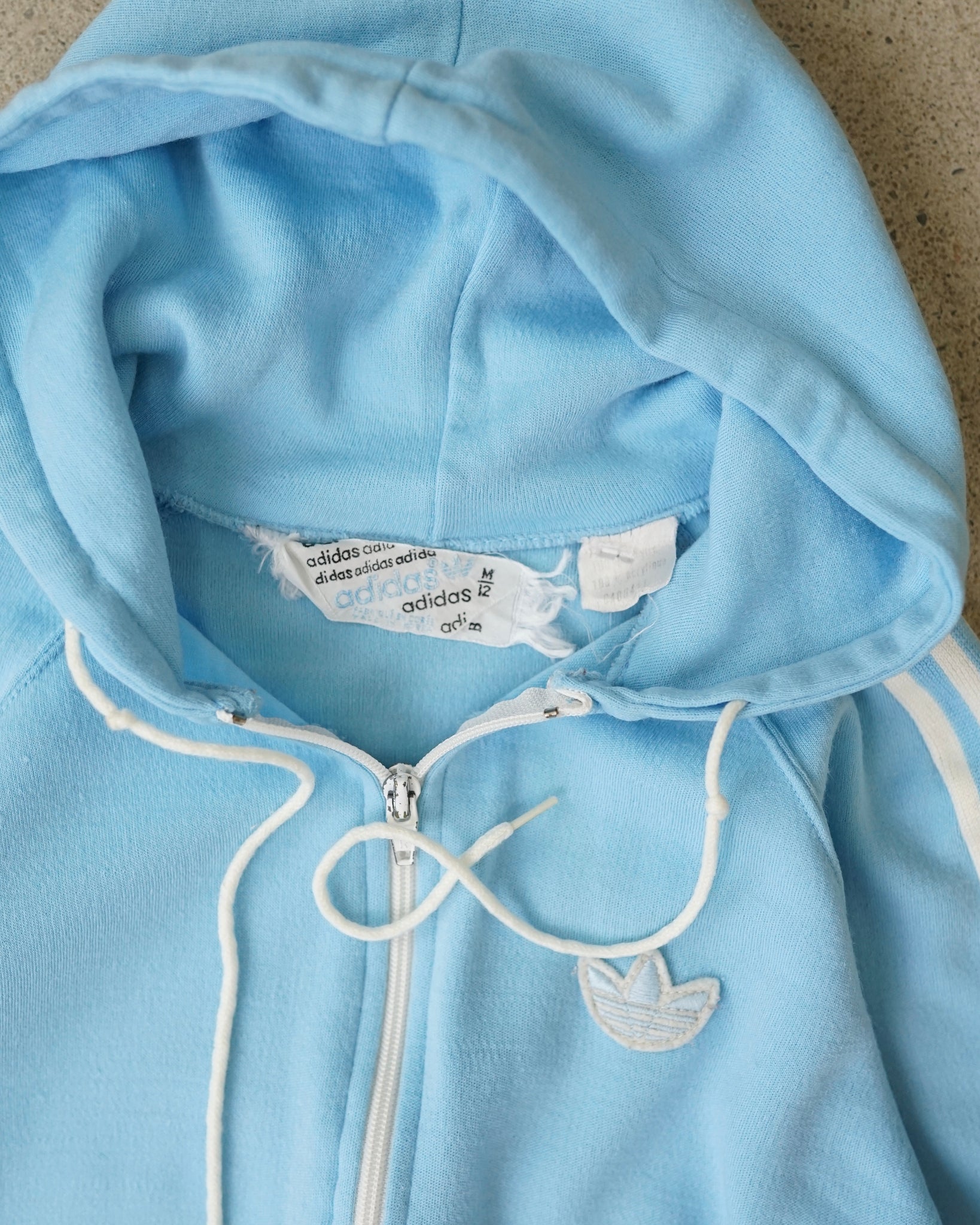 adidas track zip-up hoodie