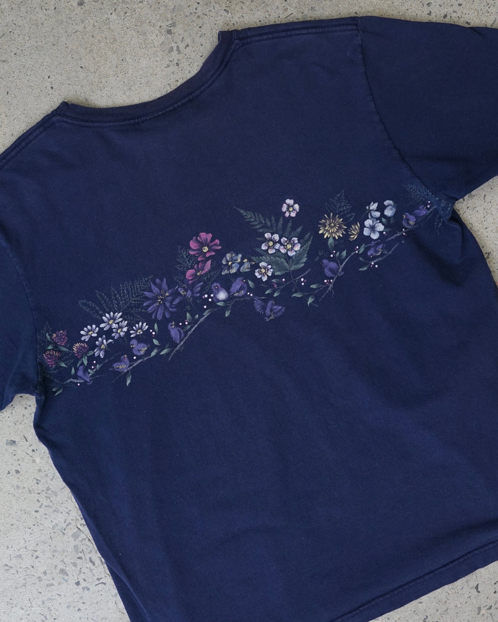 nothern reflections flowers t-shirt
