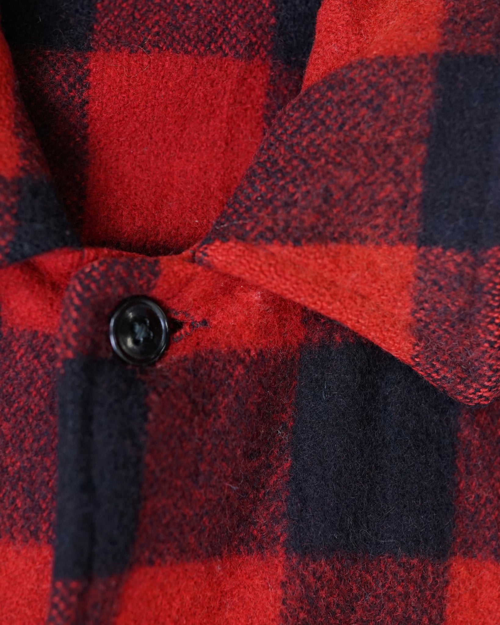 vintage plaid flannel - medium