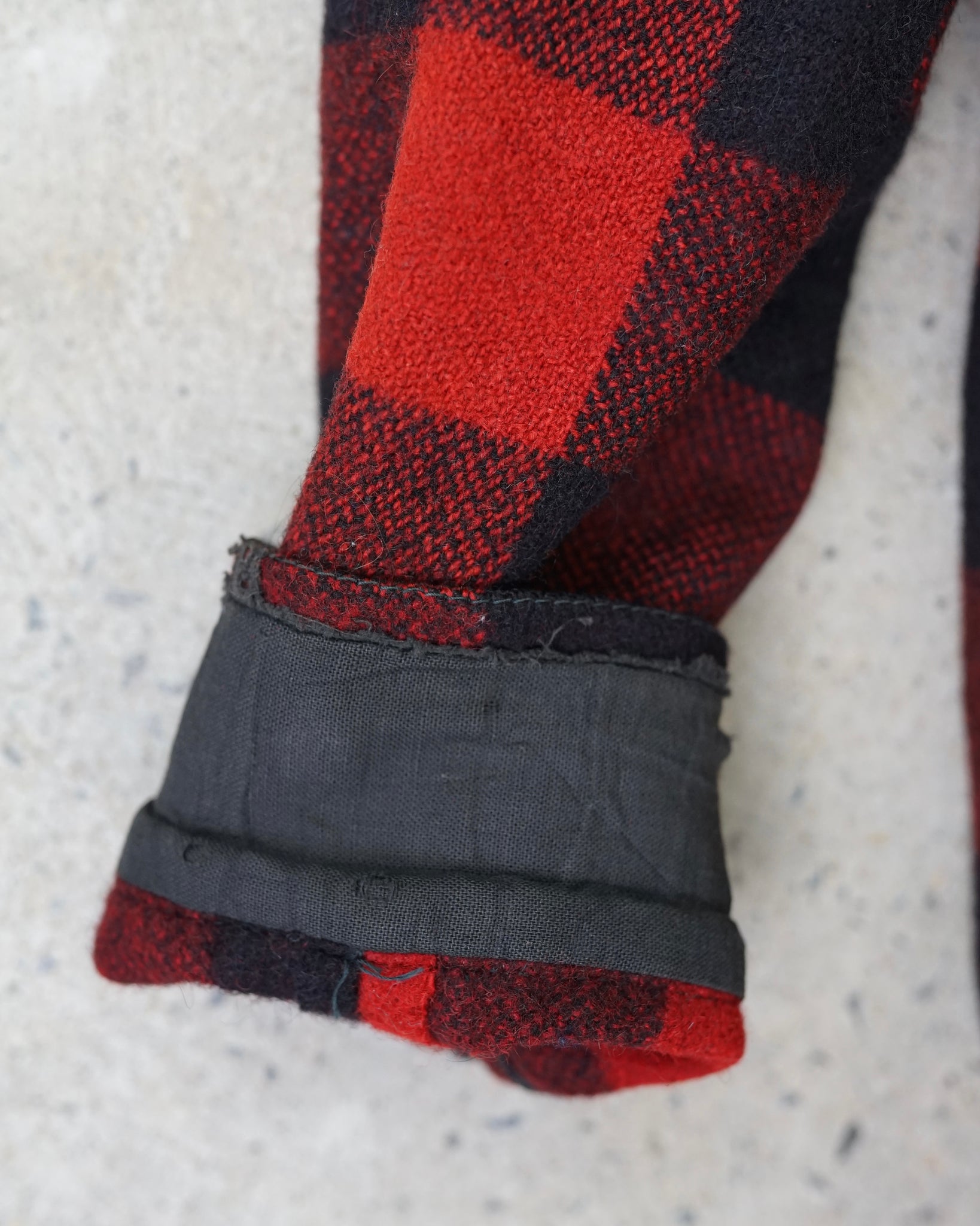 vintage plaid flannel - medium