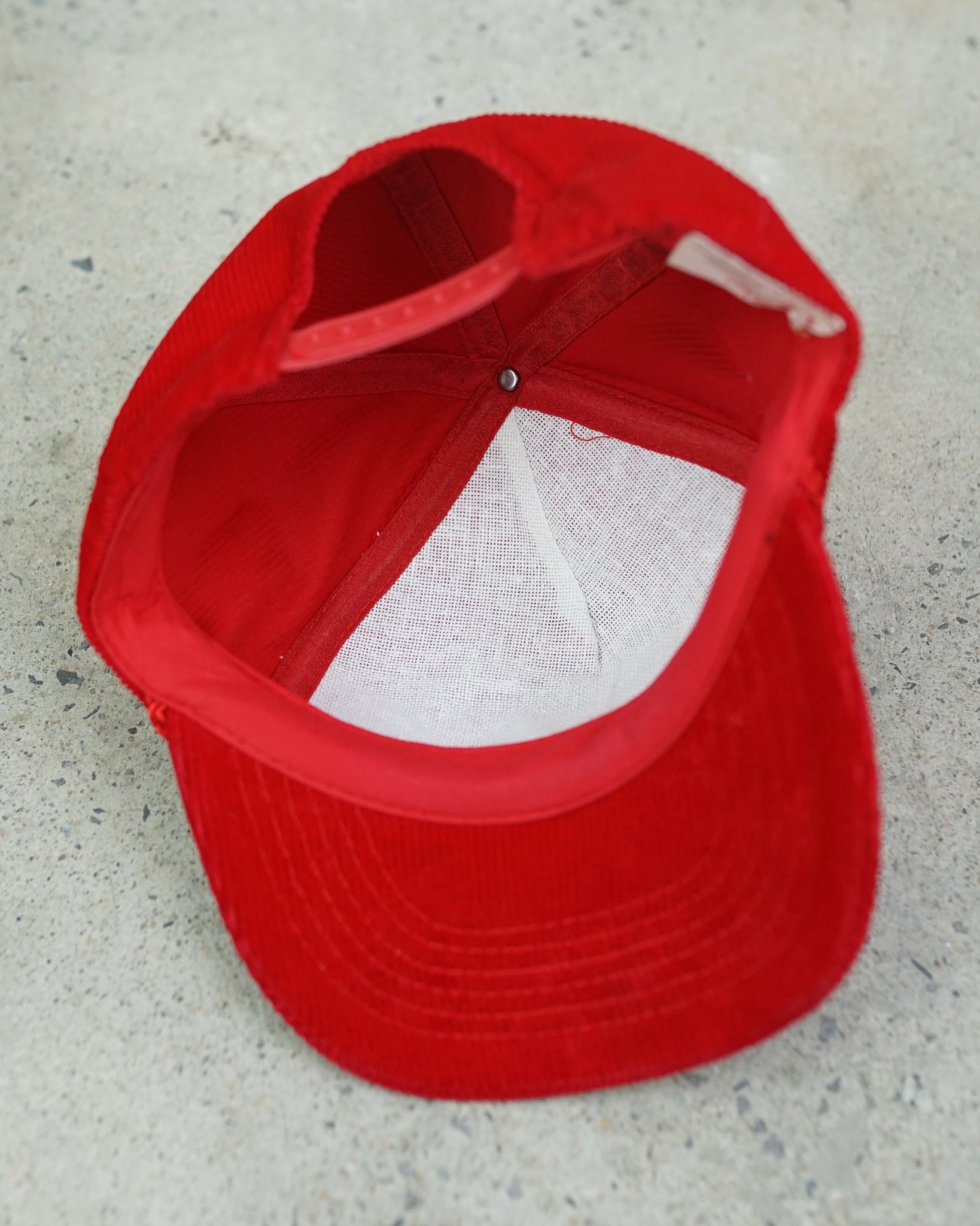 lafarge construction corduroy snapback hat