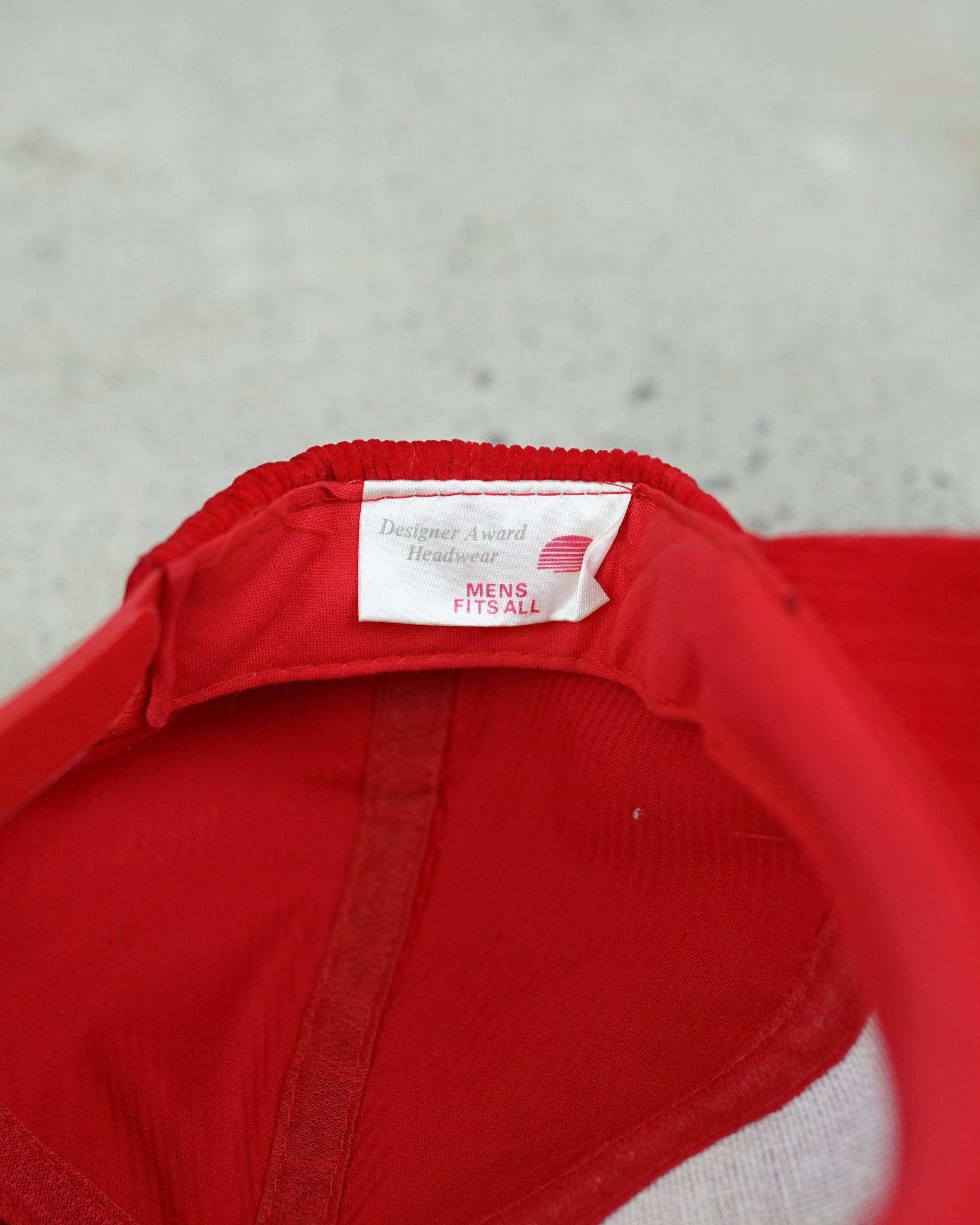 lafarge construction corduroy snapback hat