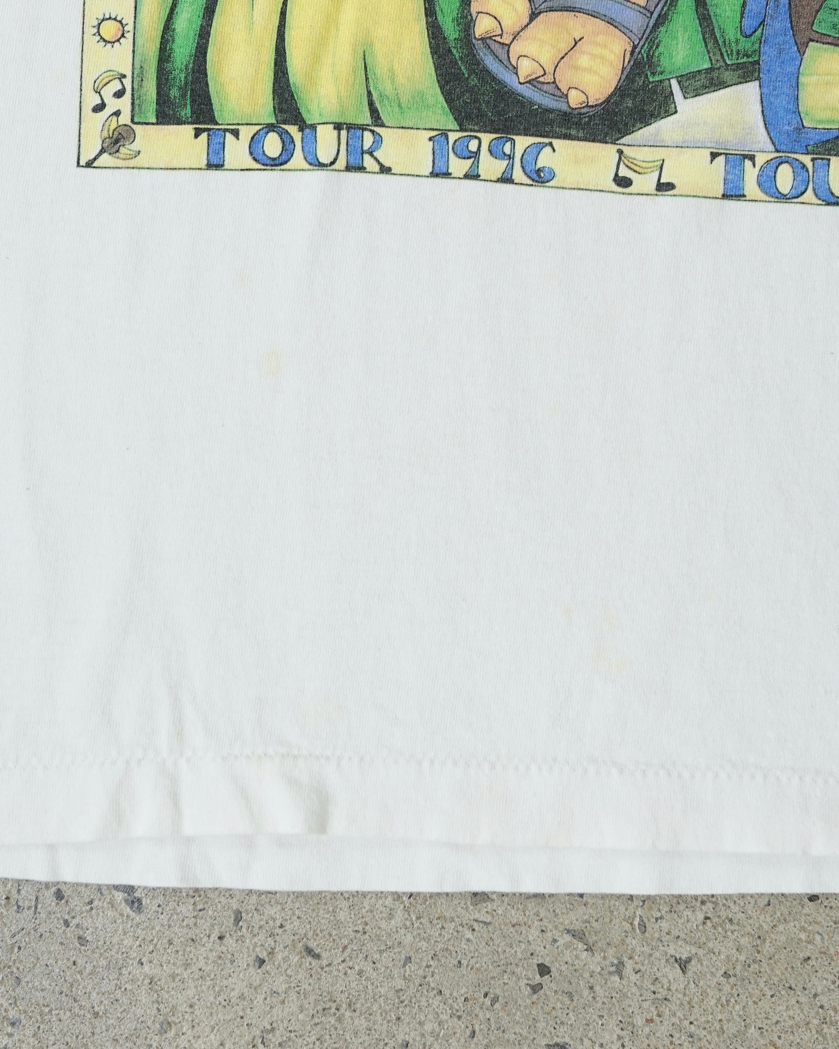 jimmy buffett banana wind tour 1996 t-shirt