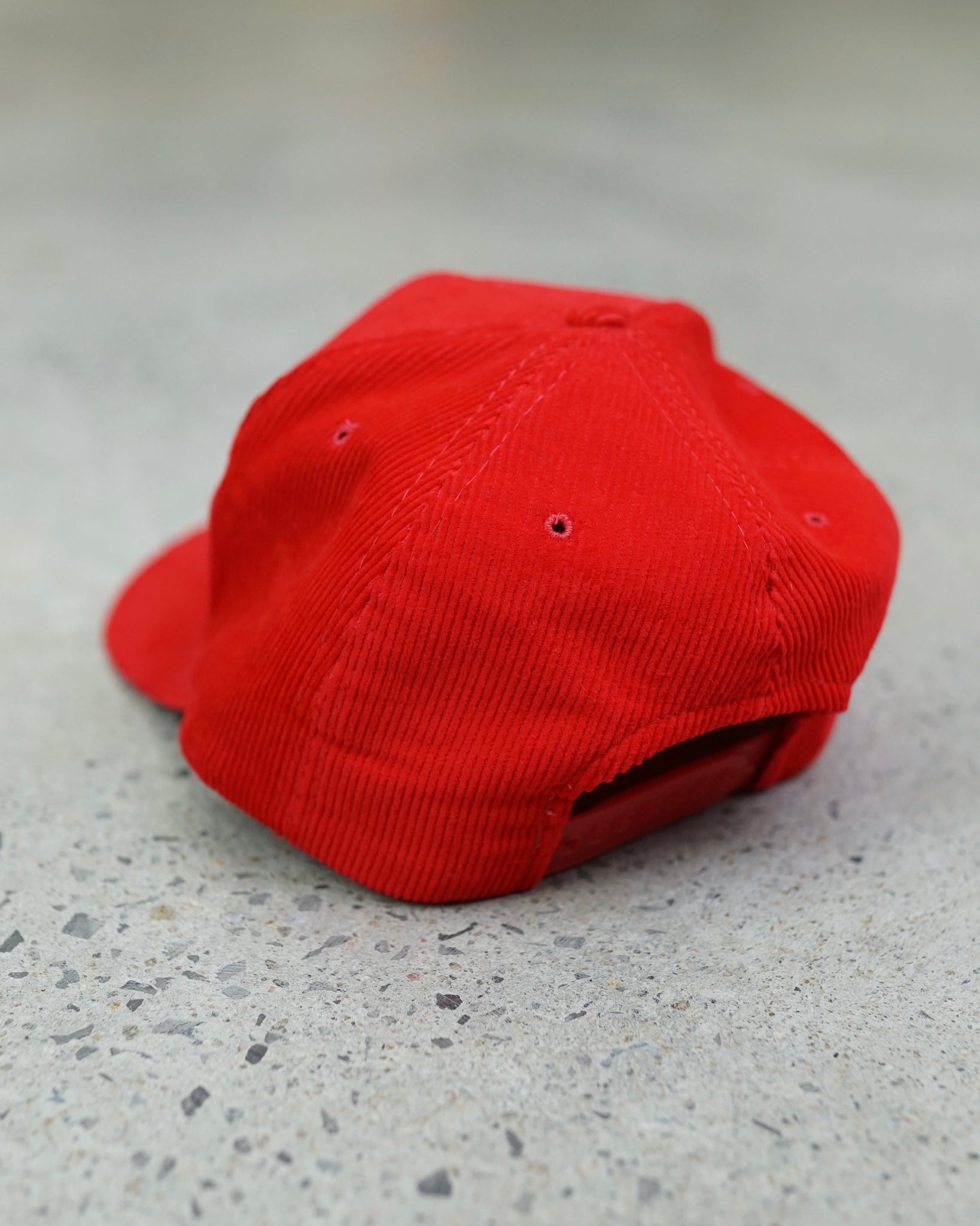 pirelli corduroy snapback hat