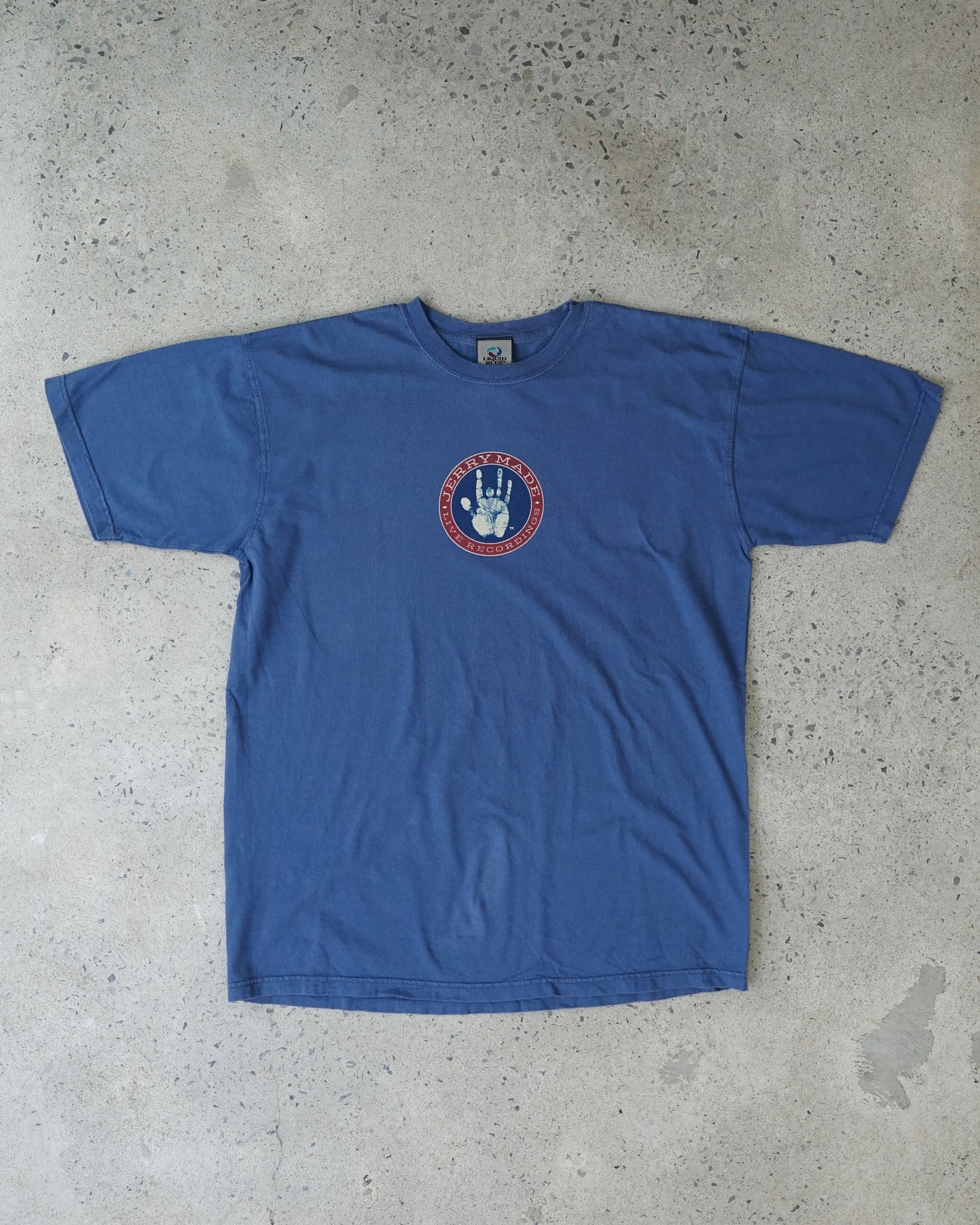 jerry made liquid blue t-shirt