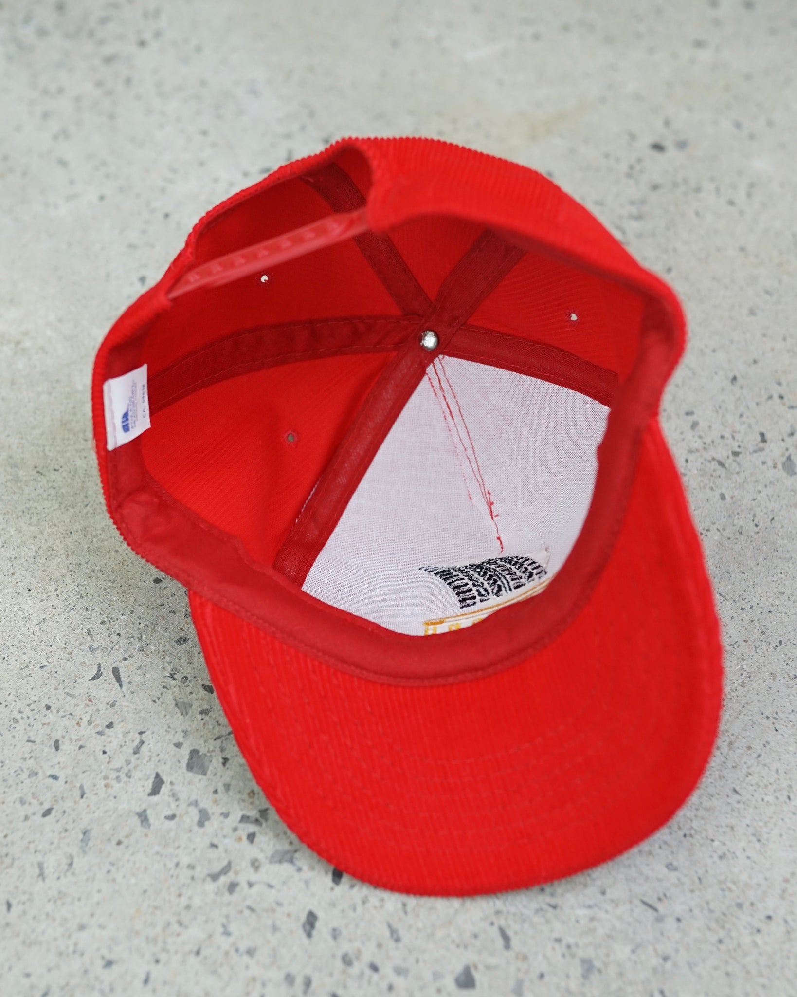 pirelli corduroy snapback hat