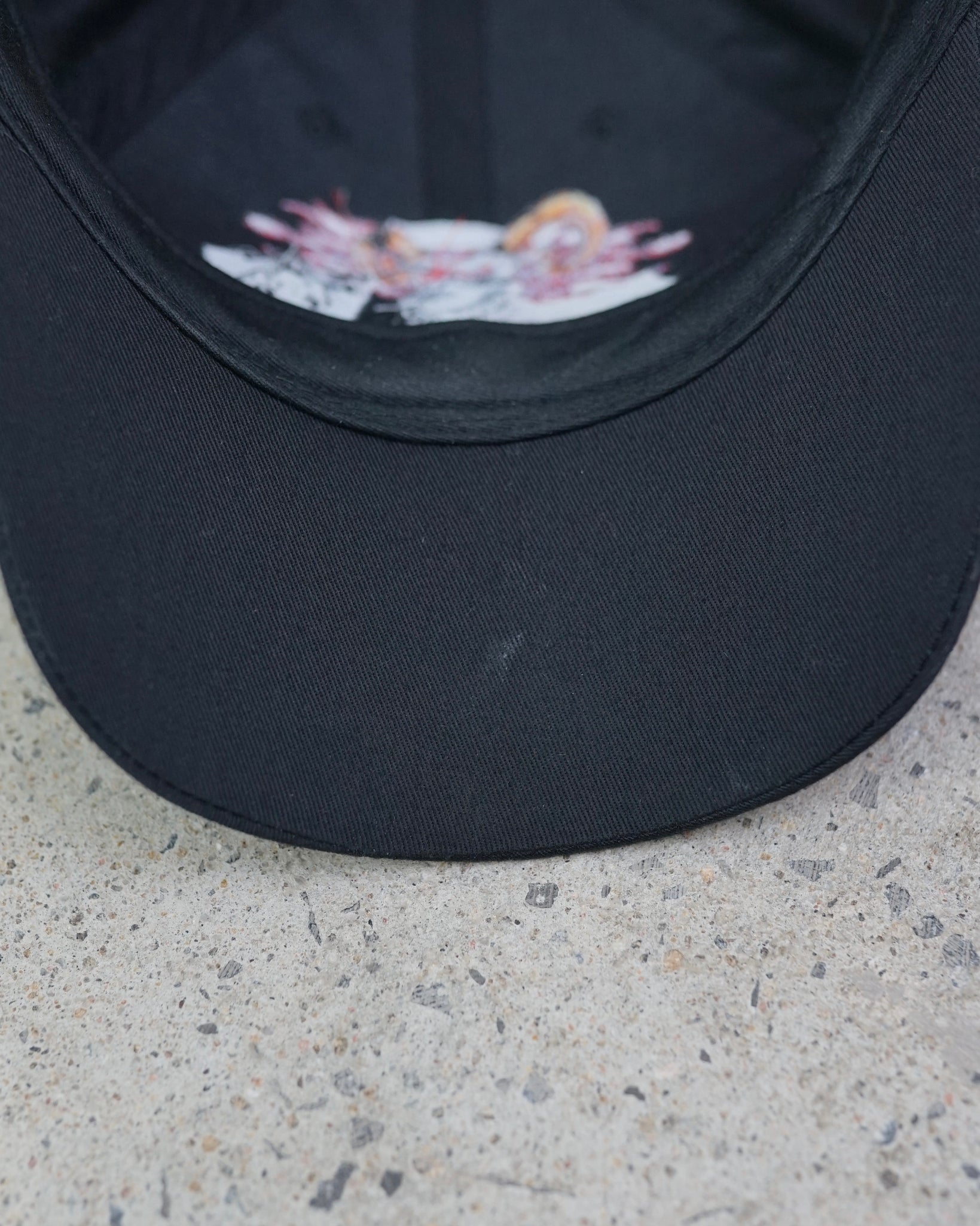 black goat casino velcro hat