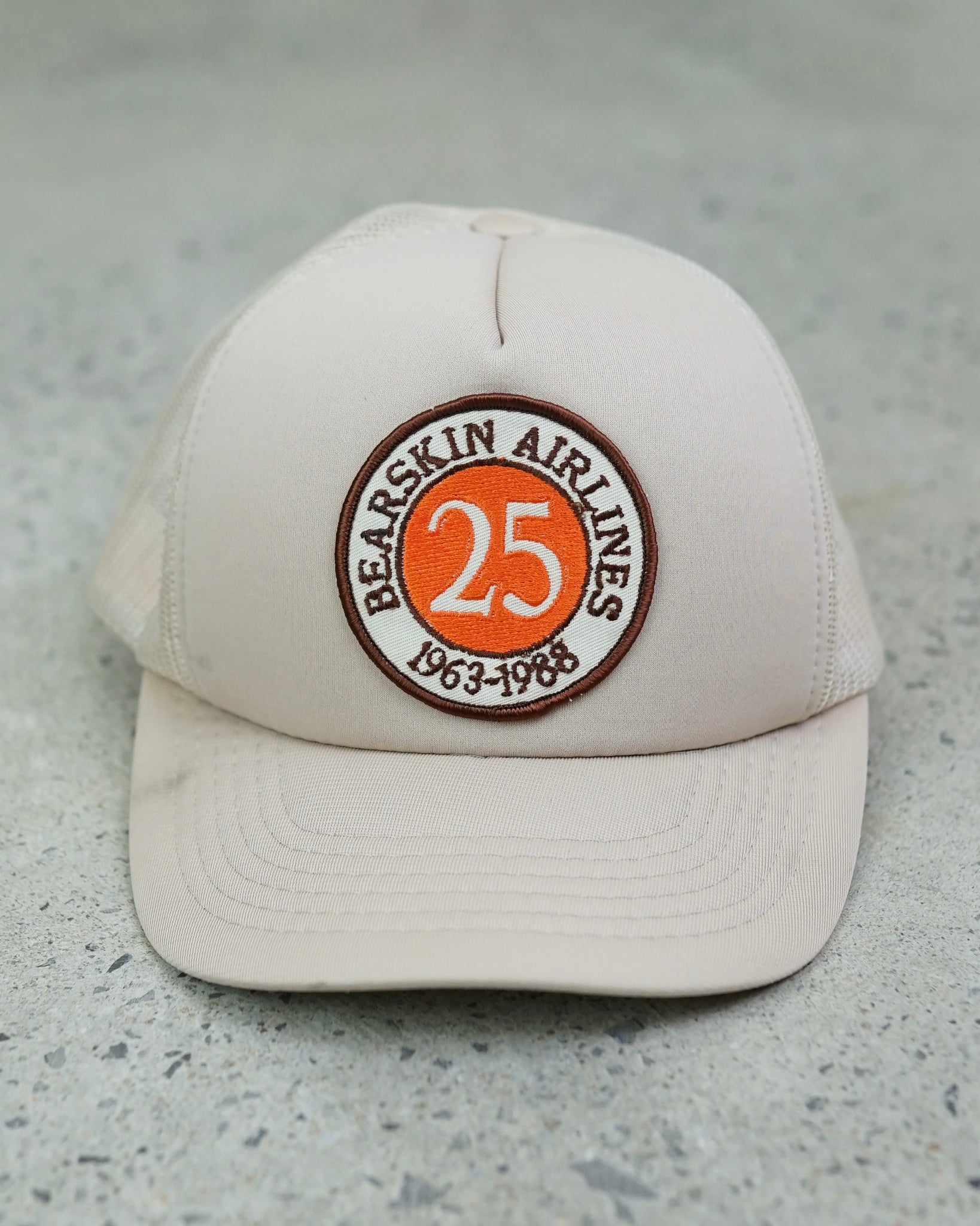 bearskin airlines 1988 trucker hat