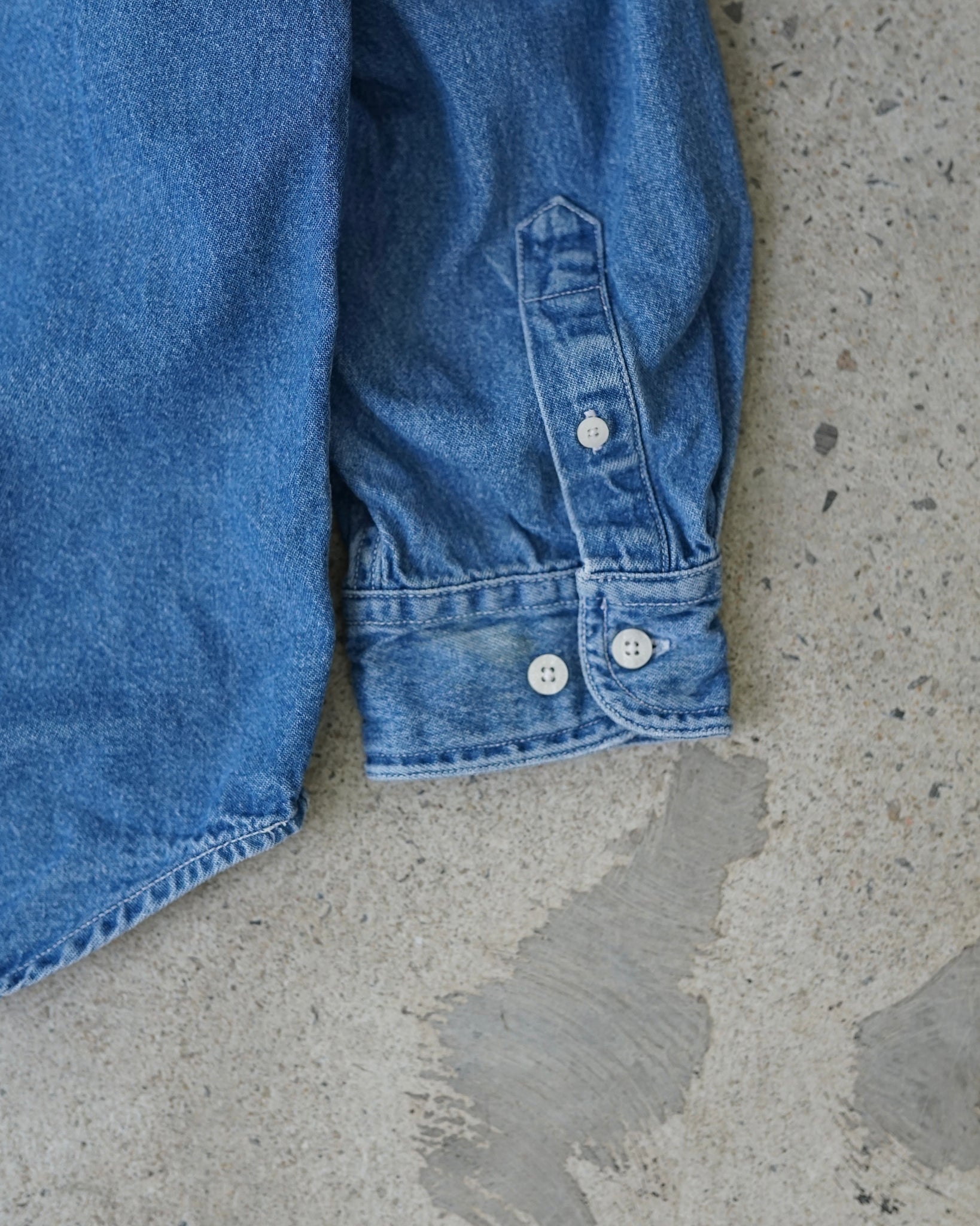 winnie the pooh disney denim button-up shirt