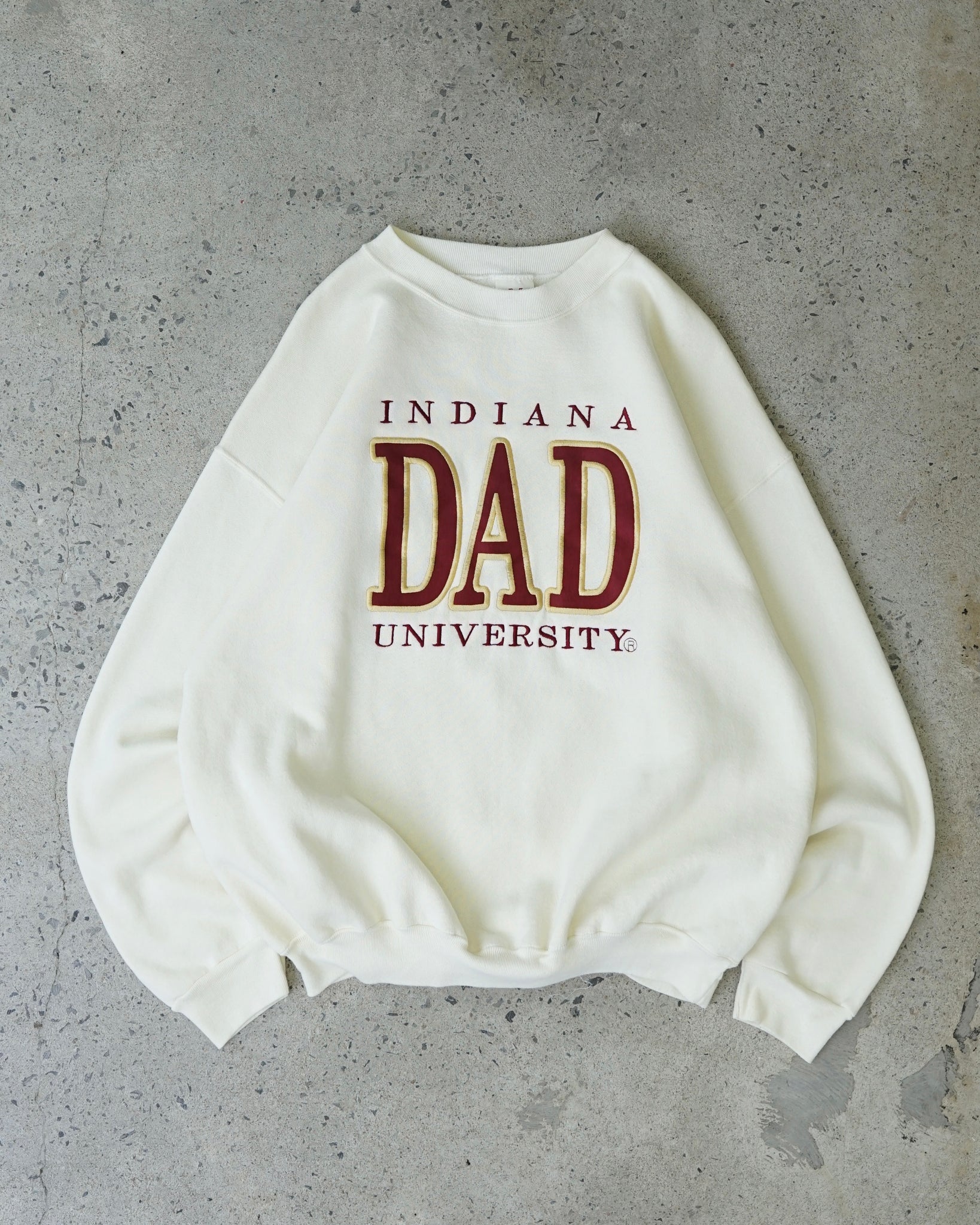 indiana university dad crewneck