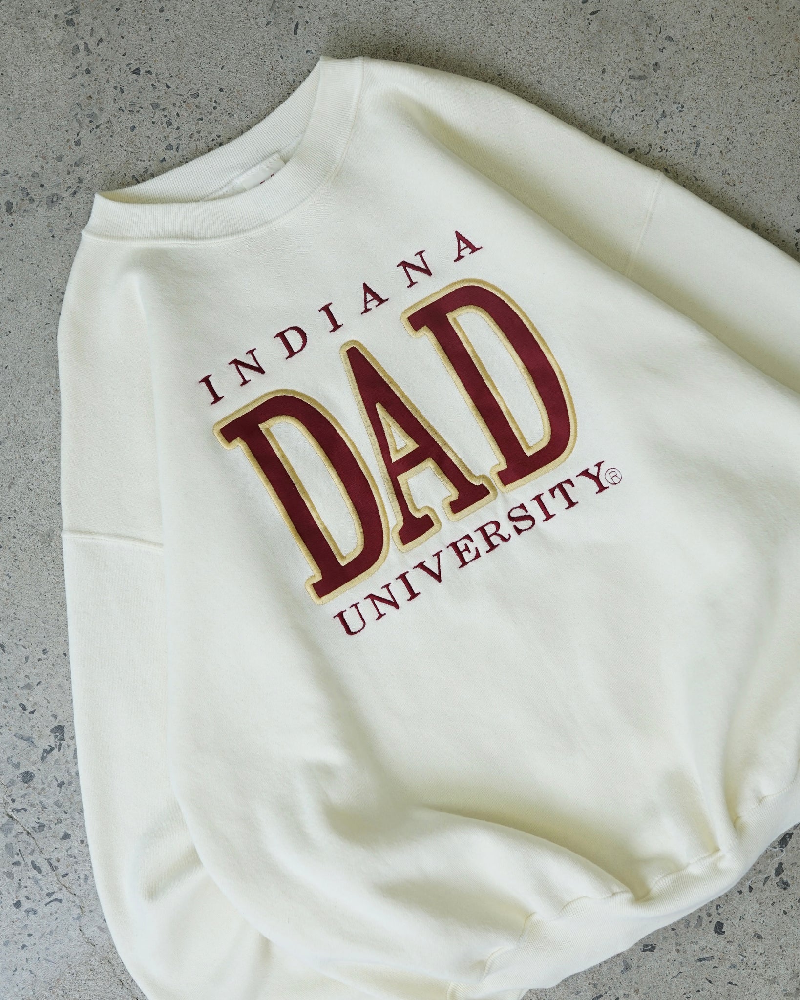 indiana university dad crewneck