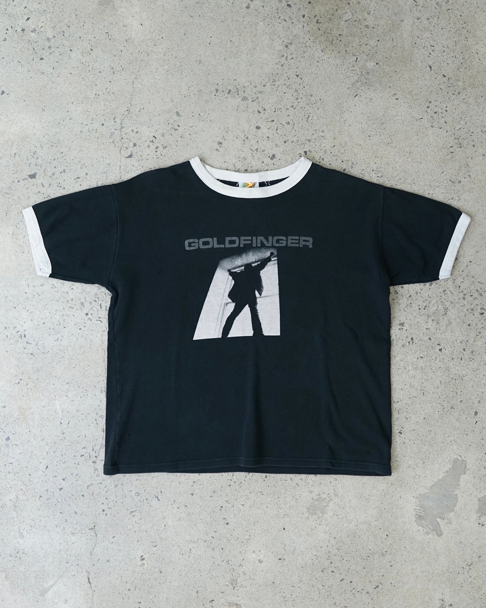 goldfinger ash band ringer t-shirt