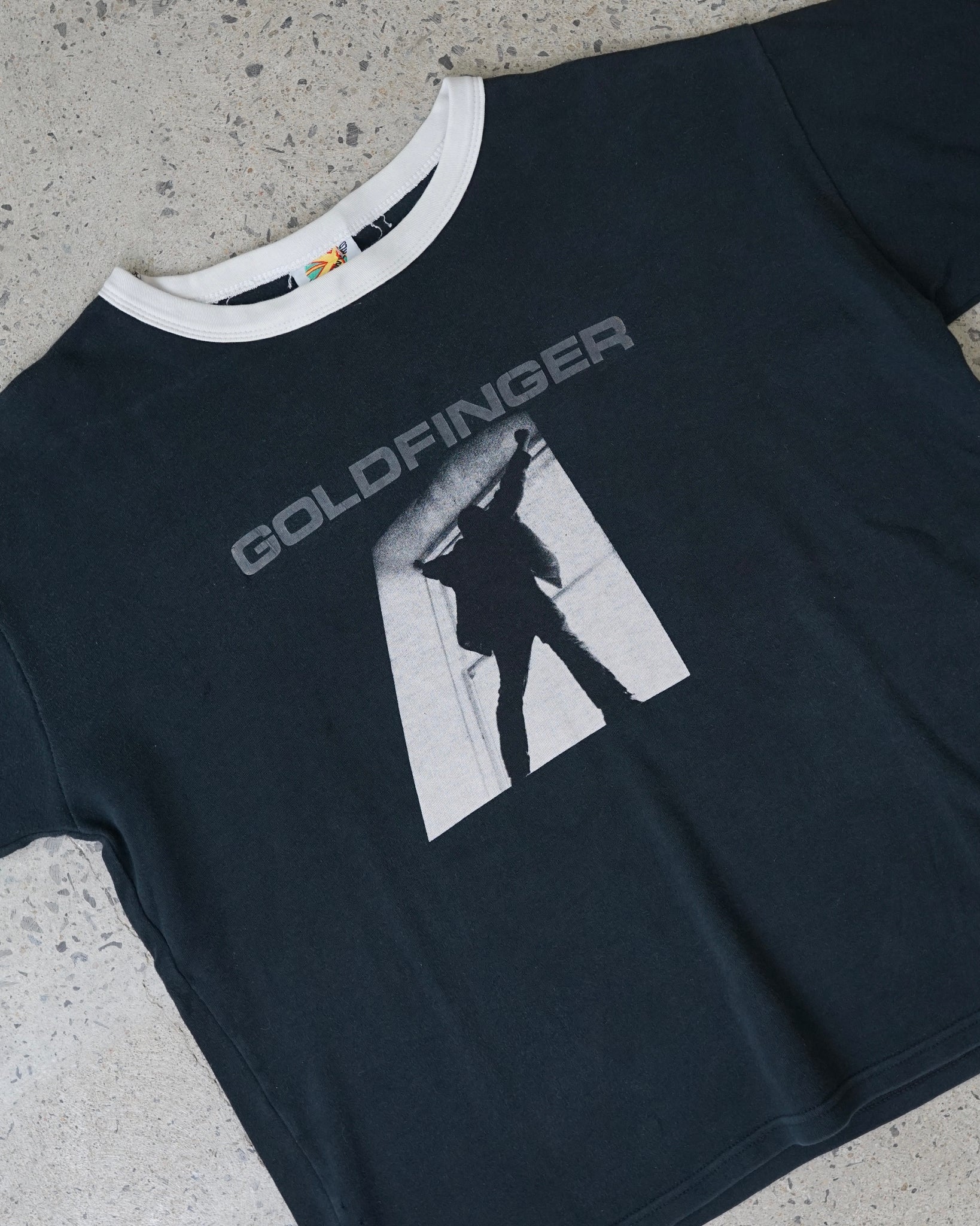goldfinger ash band ringer t-shirt