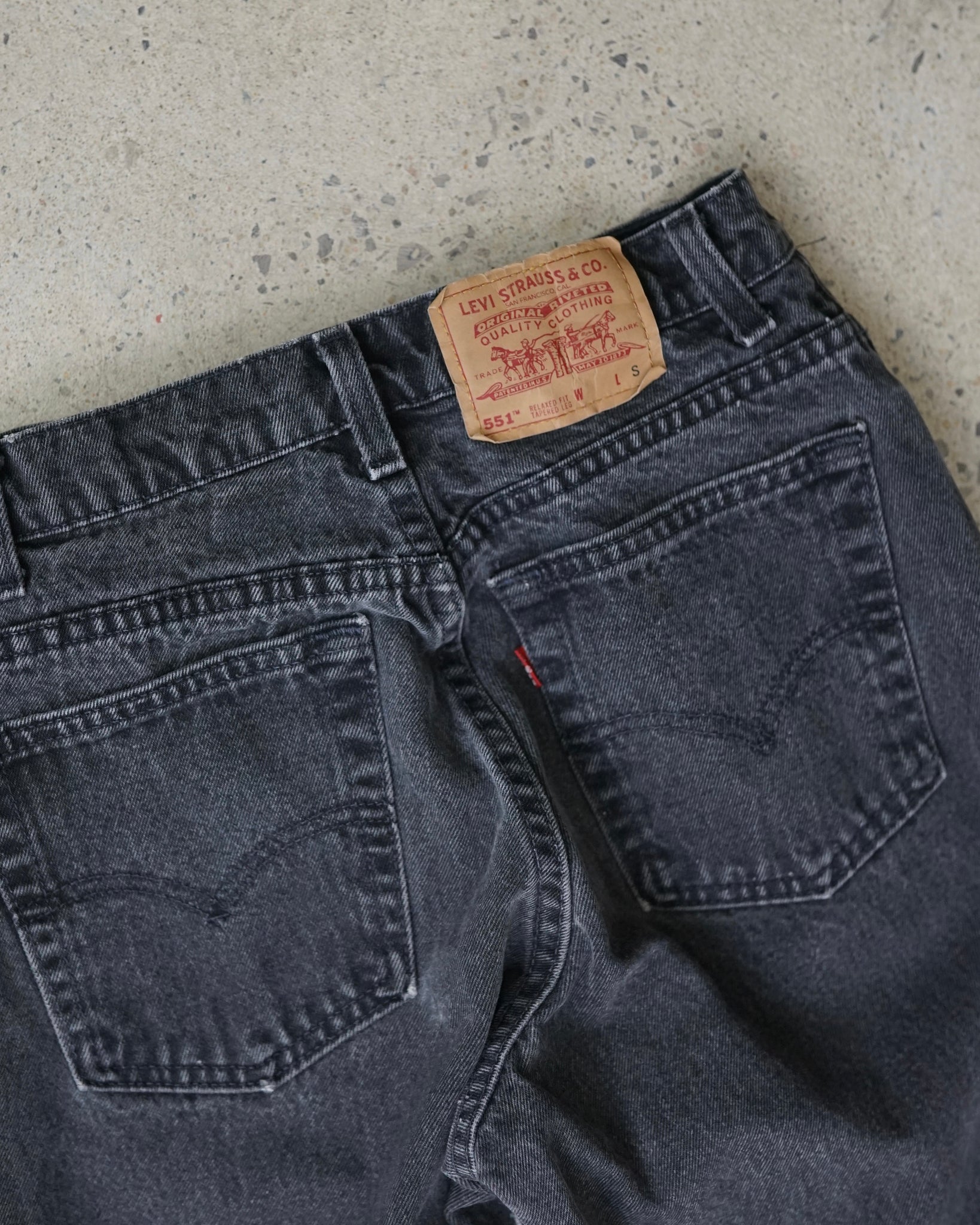 levi's 551 jeans - women's 28x28.5