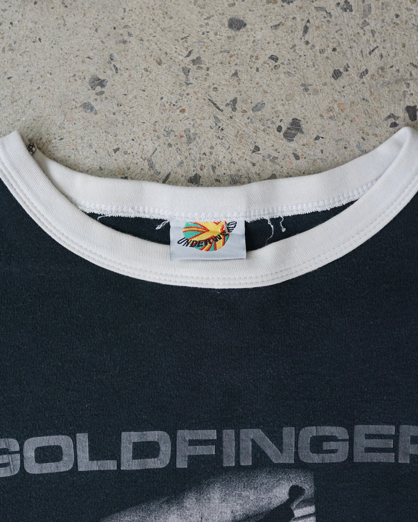 goldfinger ash band ringer t-shirt