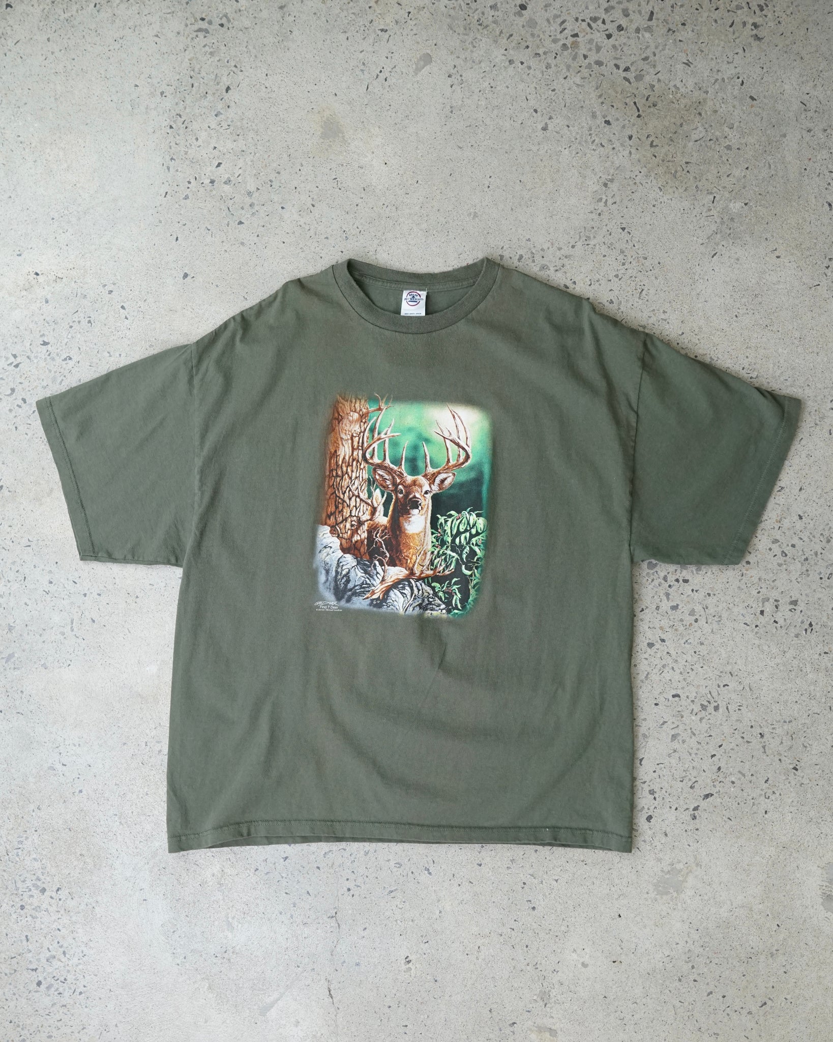 outdoor deer t-shirt - XL