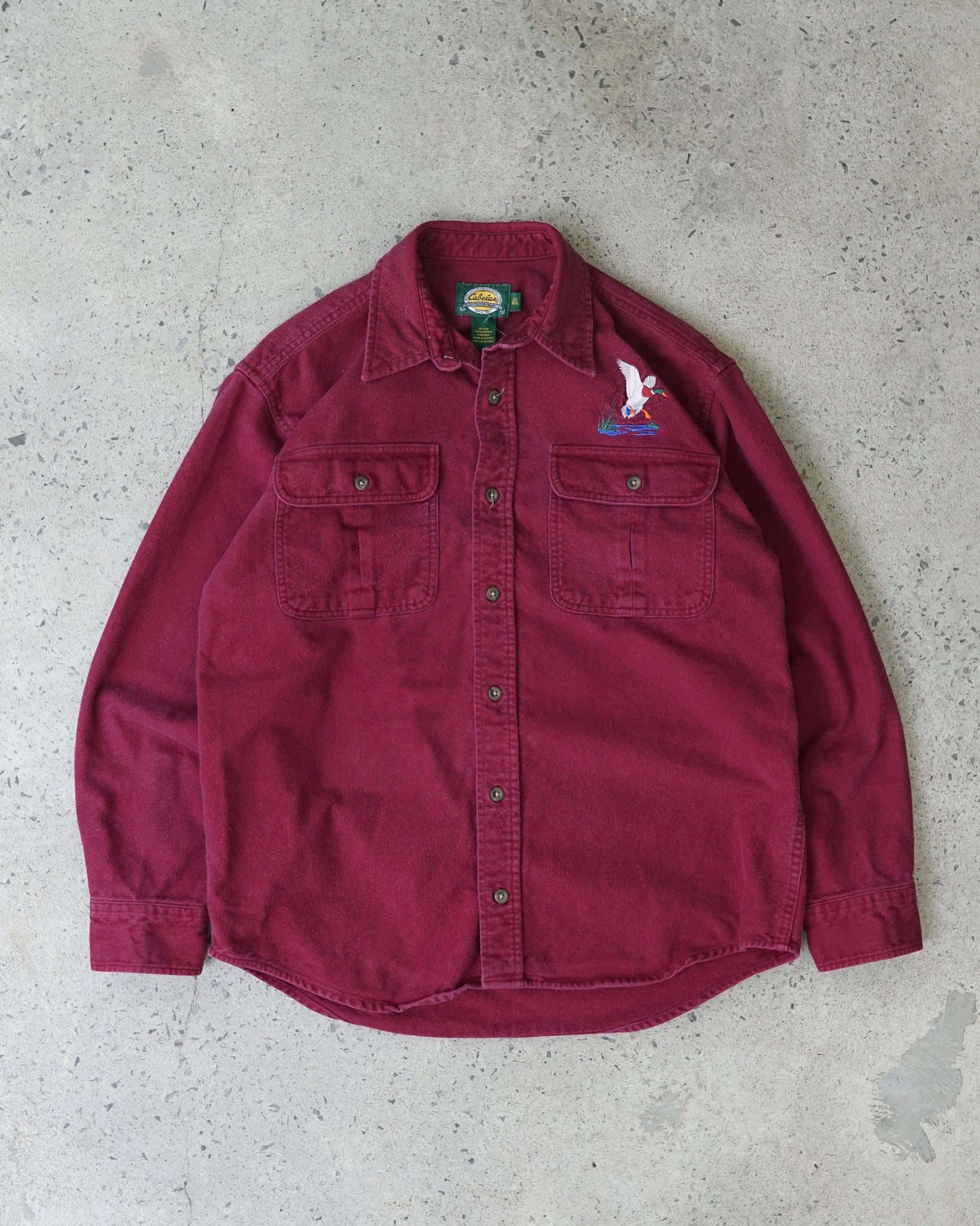 cabela's button-up shirt