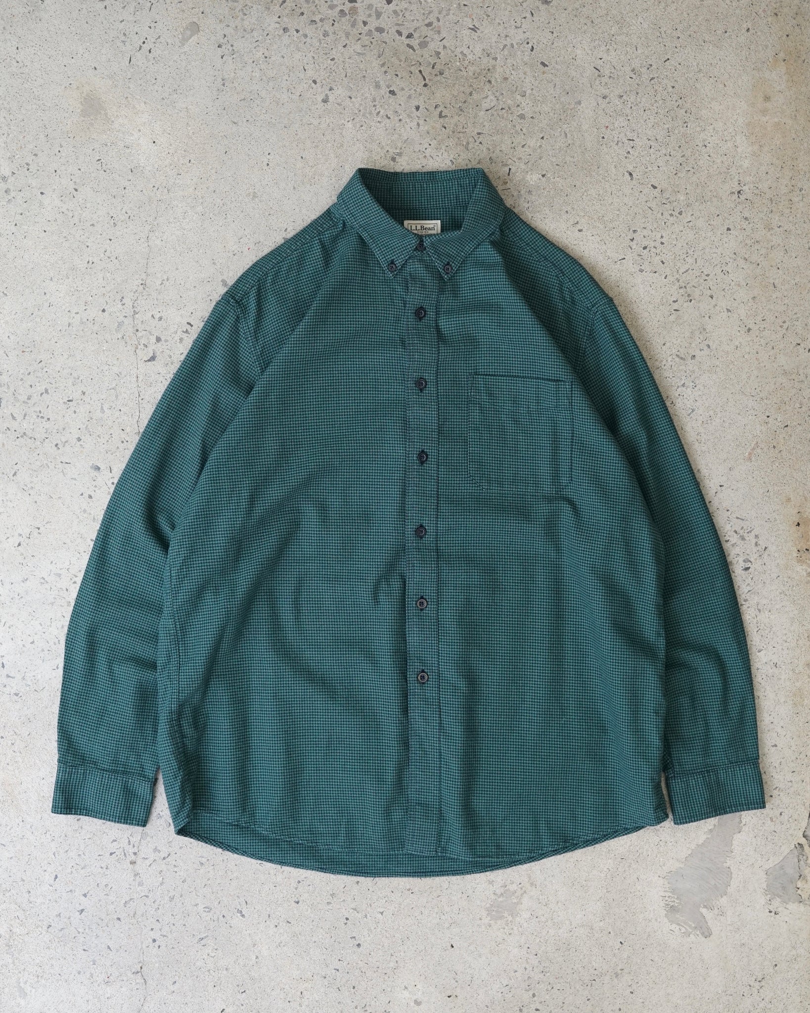 l.l. bean button-up shirt