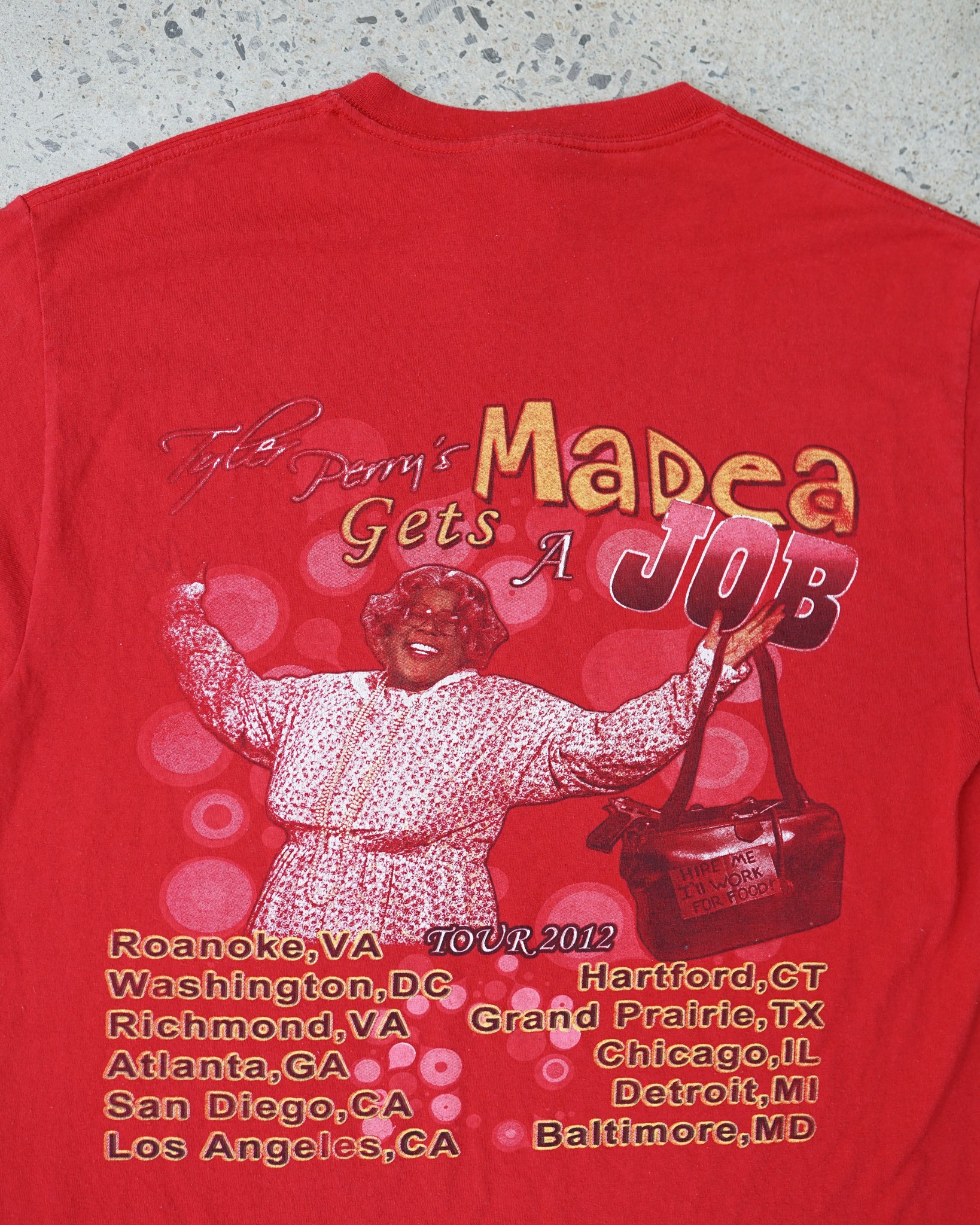 tyler perry's madea t-shirt - medium