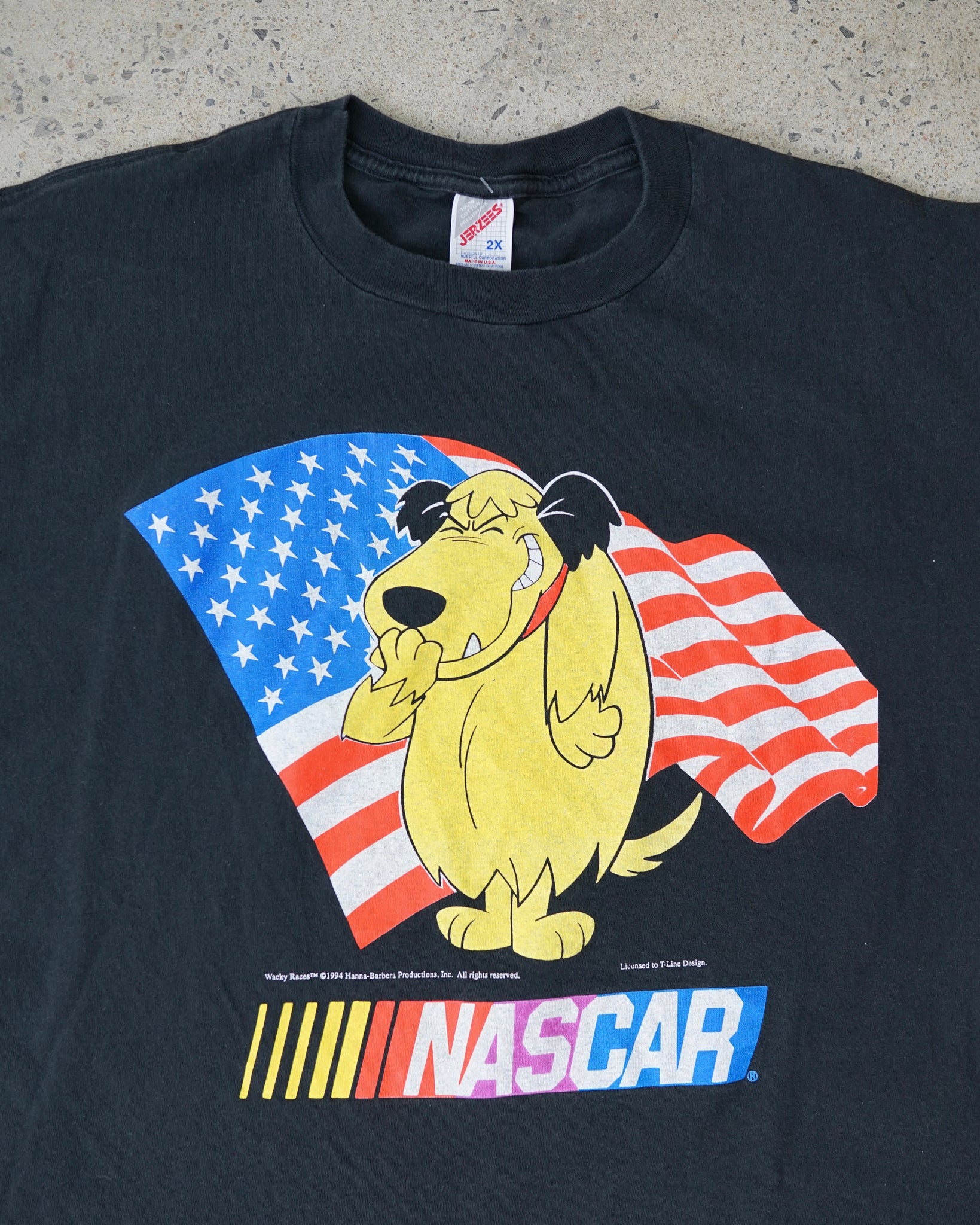 muttley nascar t-shirt - XXL