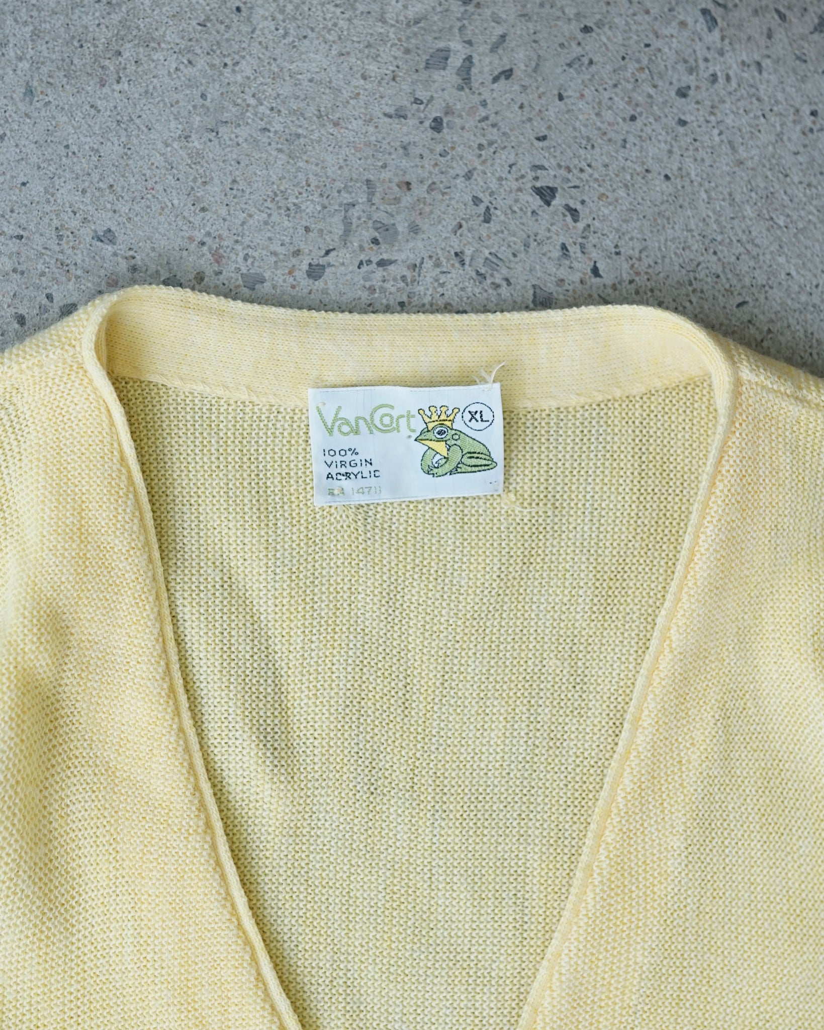 vancort knit cardigan