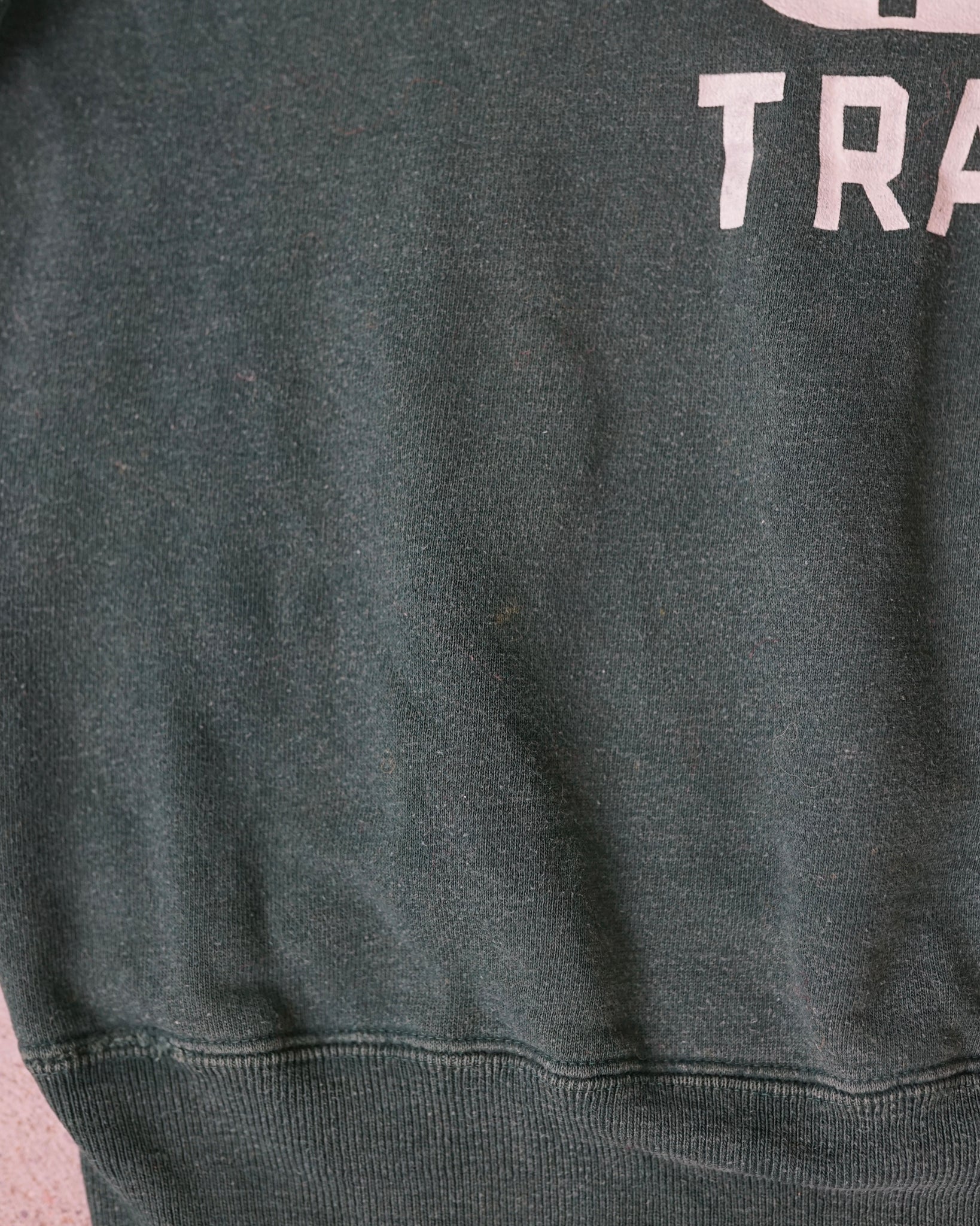evergreen park cut-off sleeves crewneck