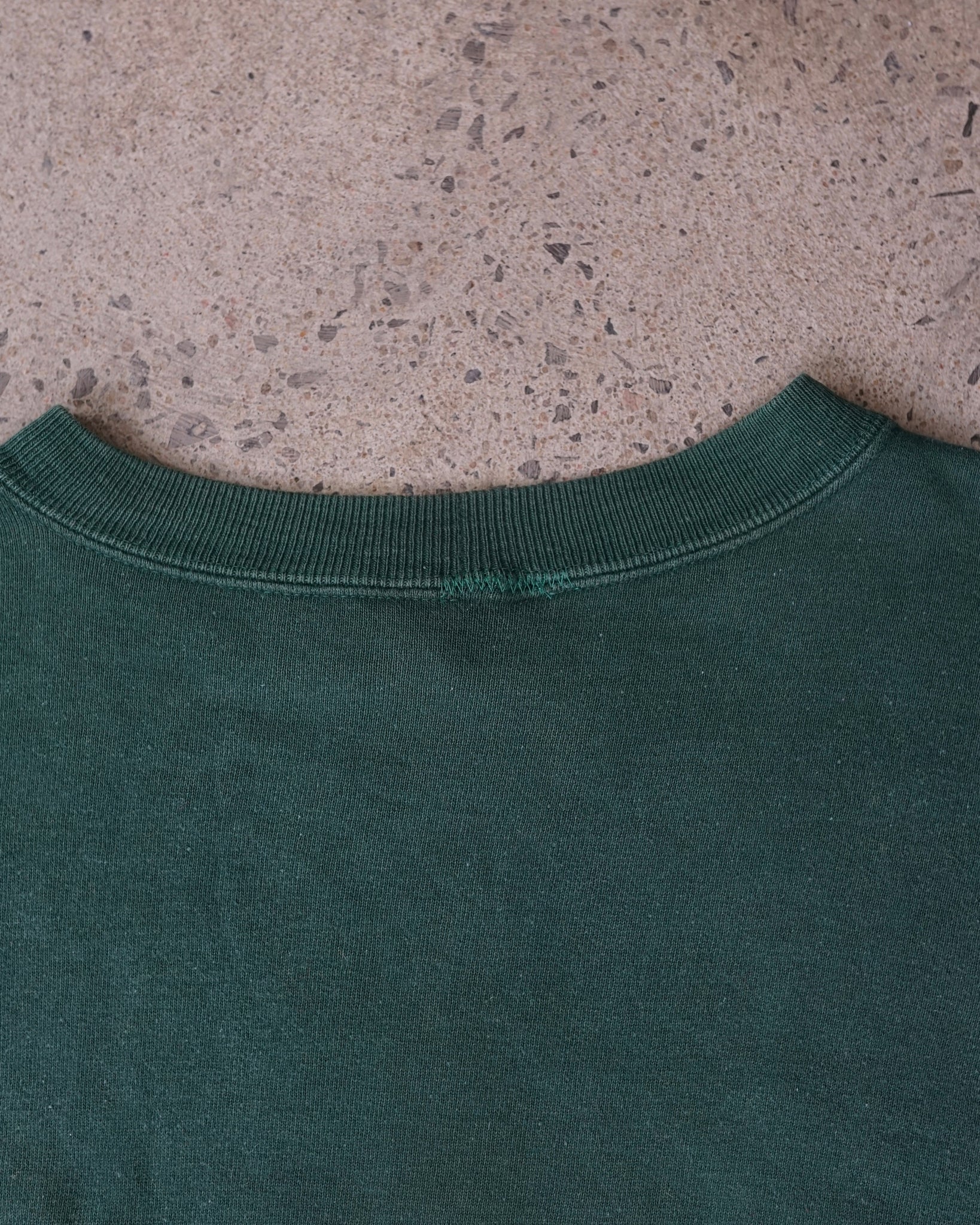 evergreen park cut-off sleeves crewneck