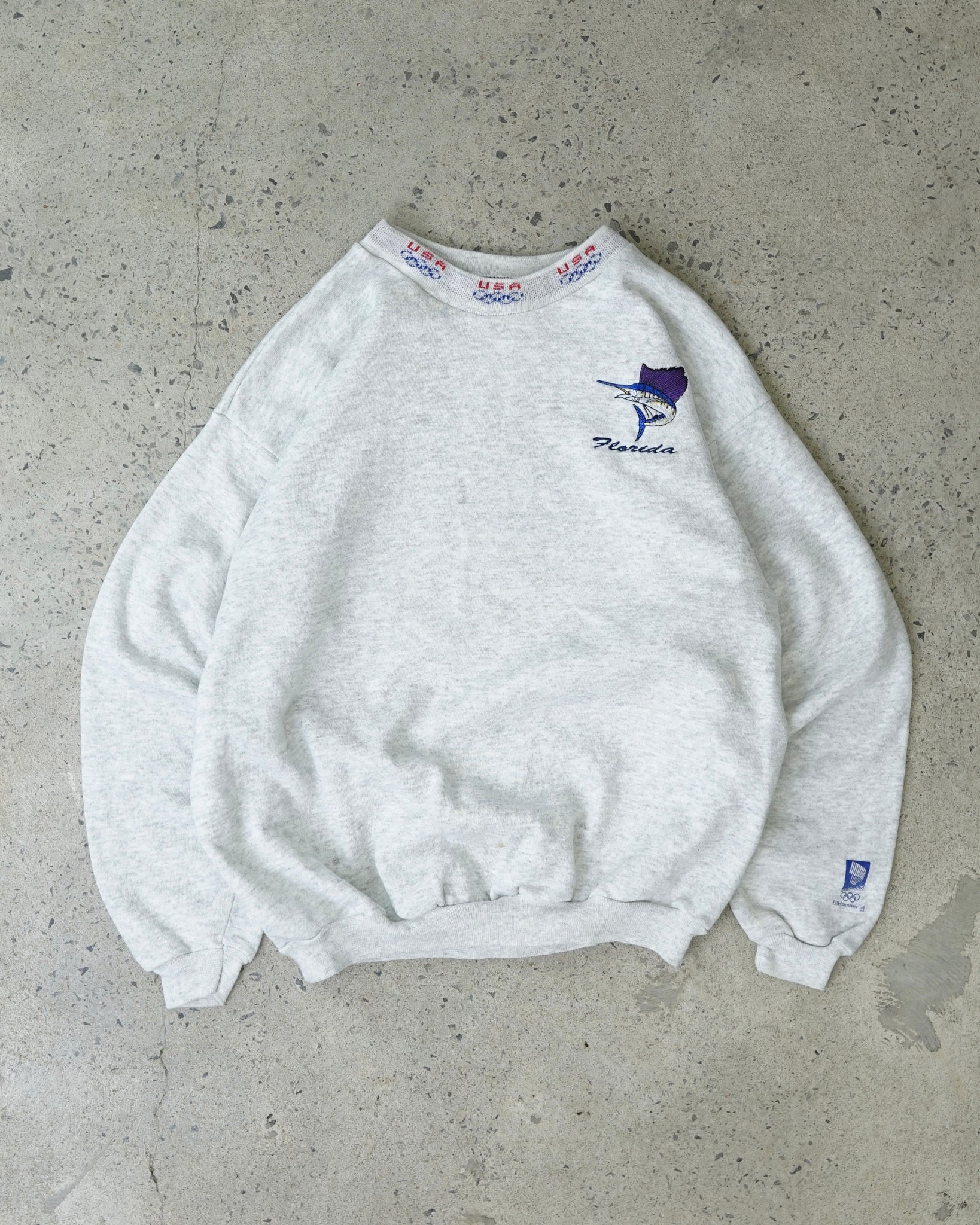 florida usa olympics crewneck