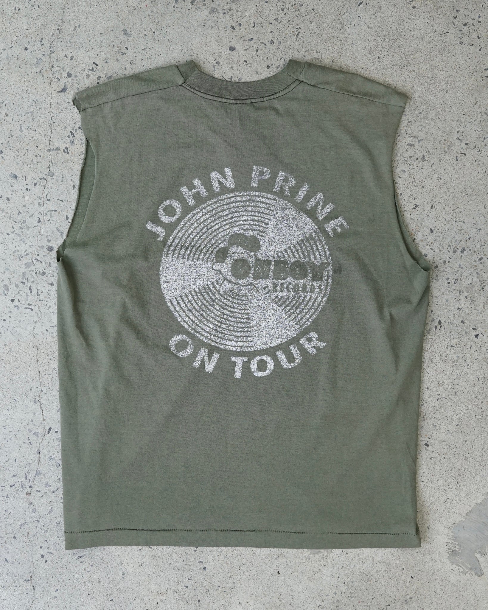 john prine tour country muscle tank
