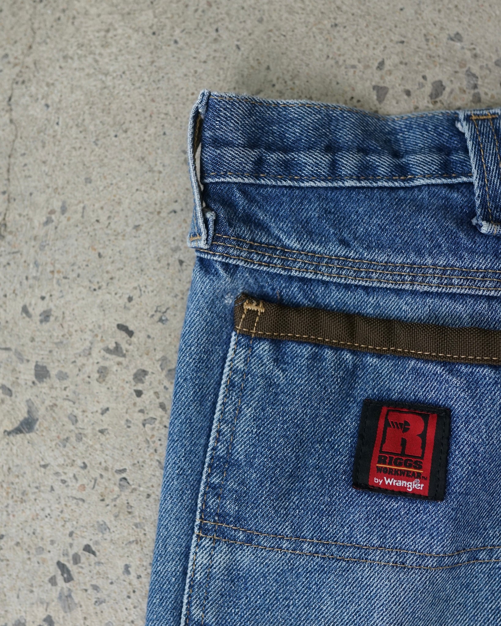 wrangler riggs double knees carpenter jeans