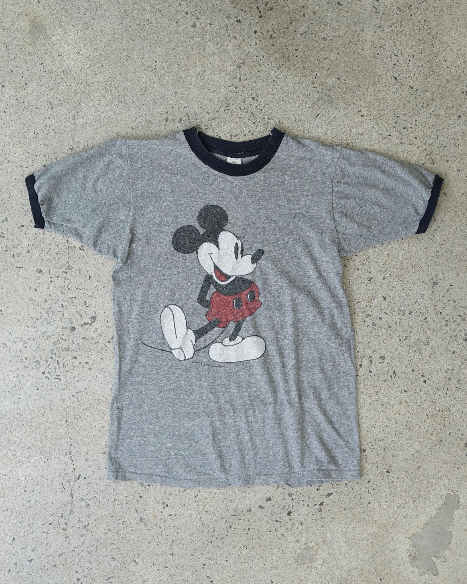 mickey mouse ringer t-shirt