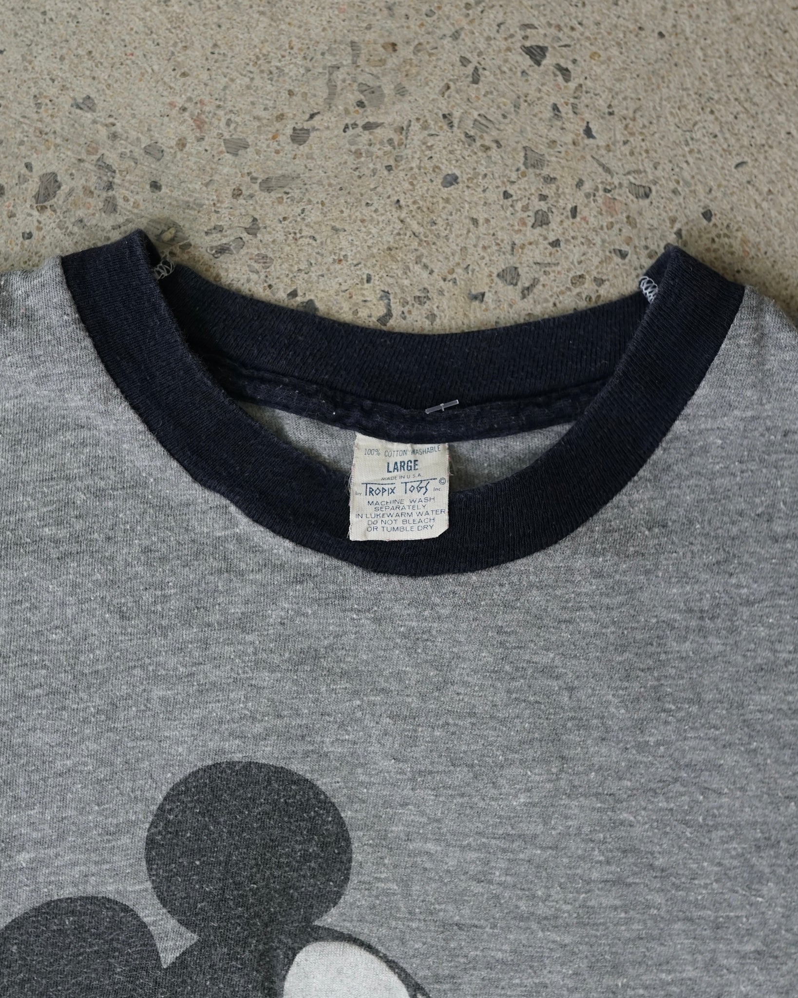 mickey mouse ringer t-shirt