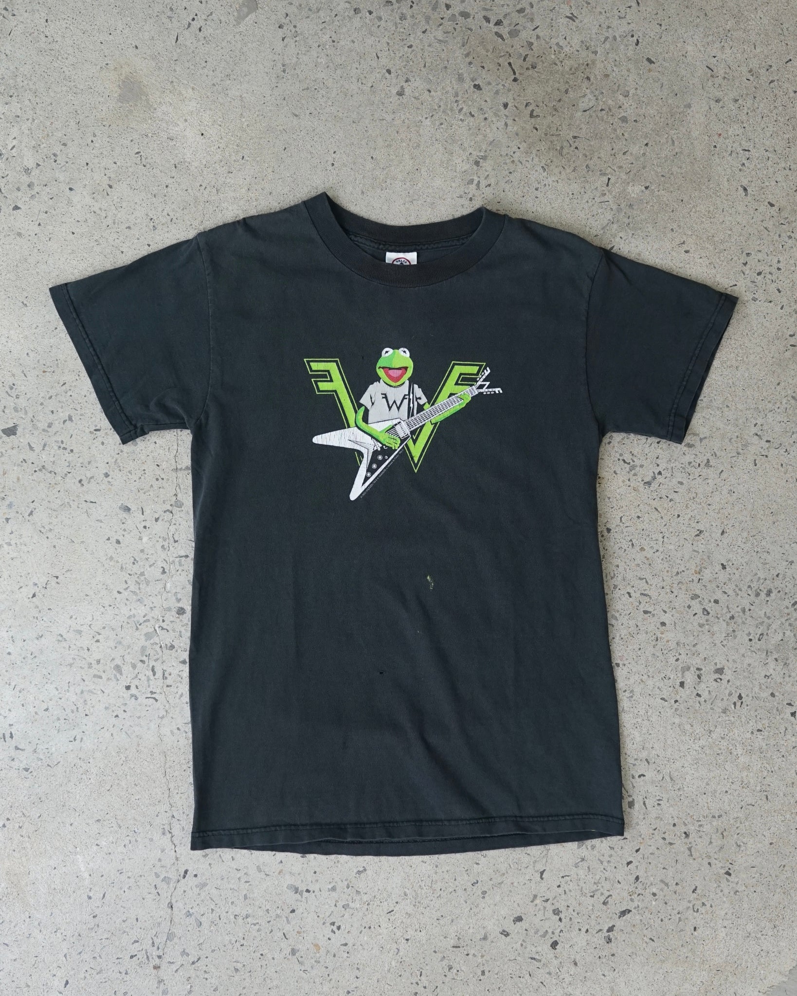 weezer kermit the frog the muppets band t-shirt