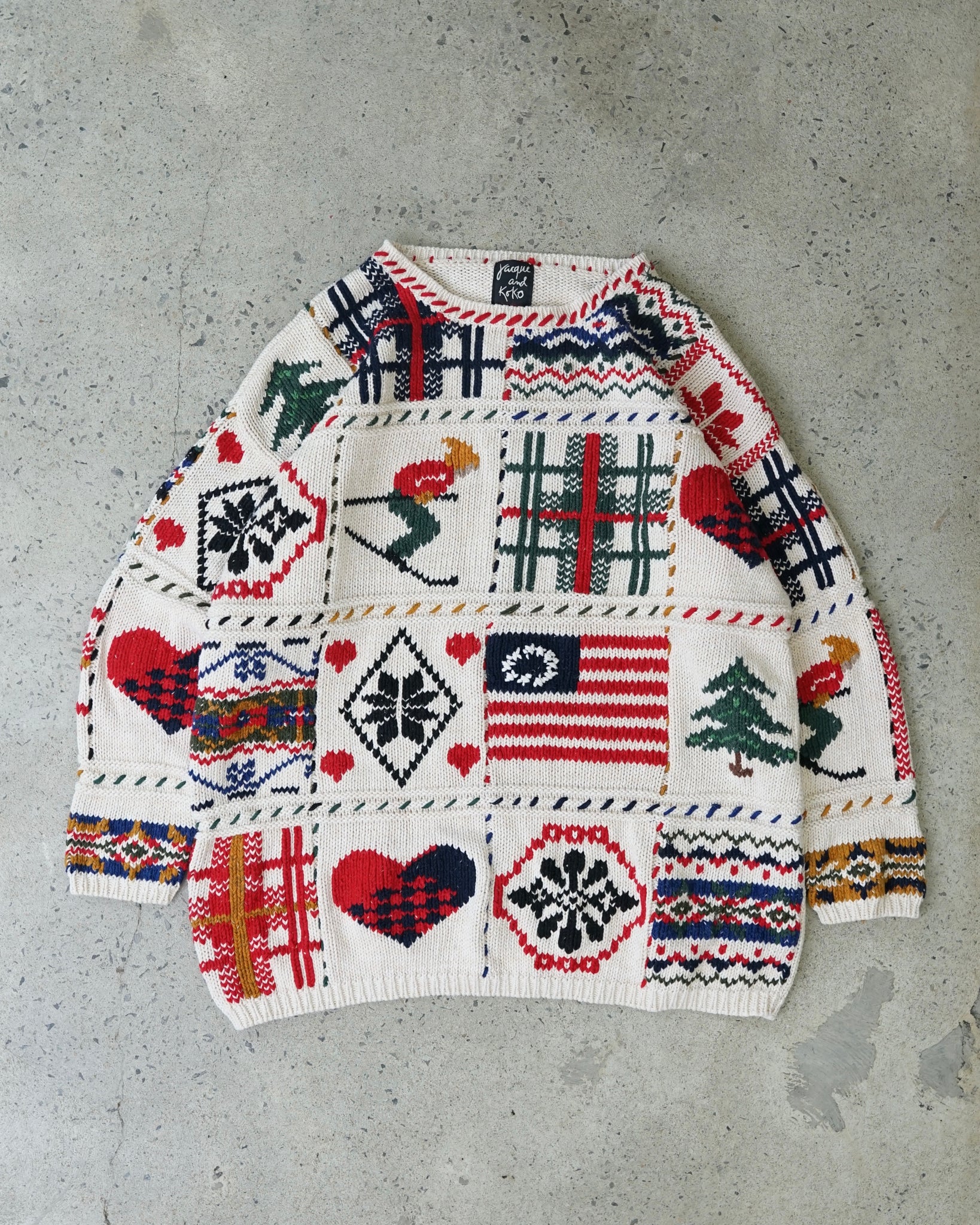 jacque and koko knit sweater