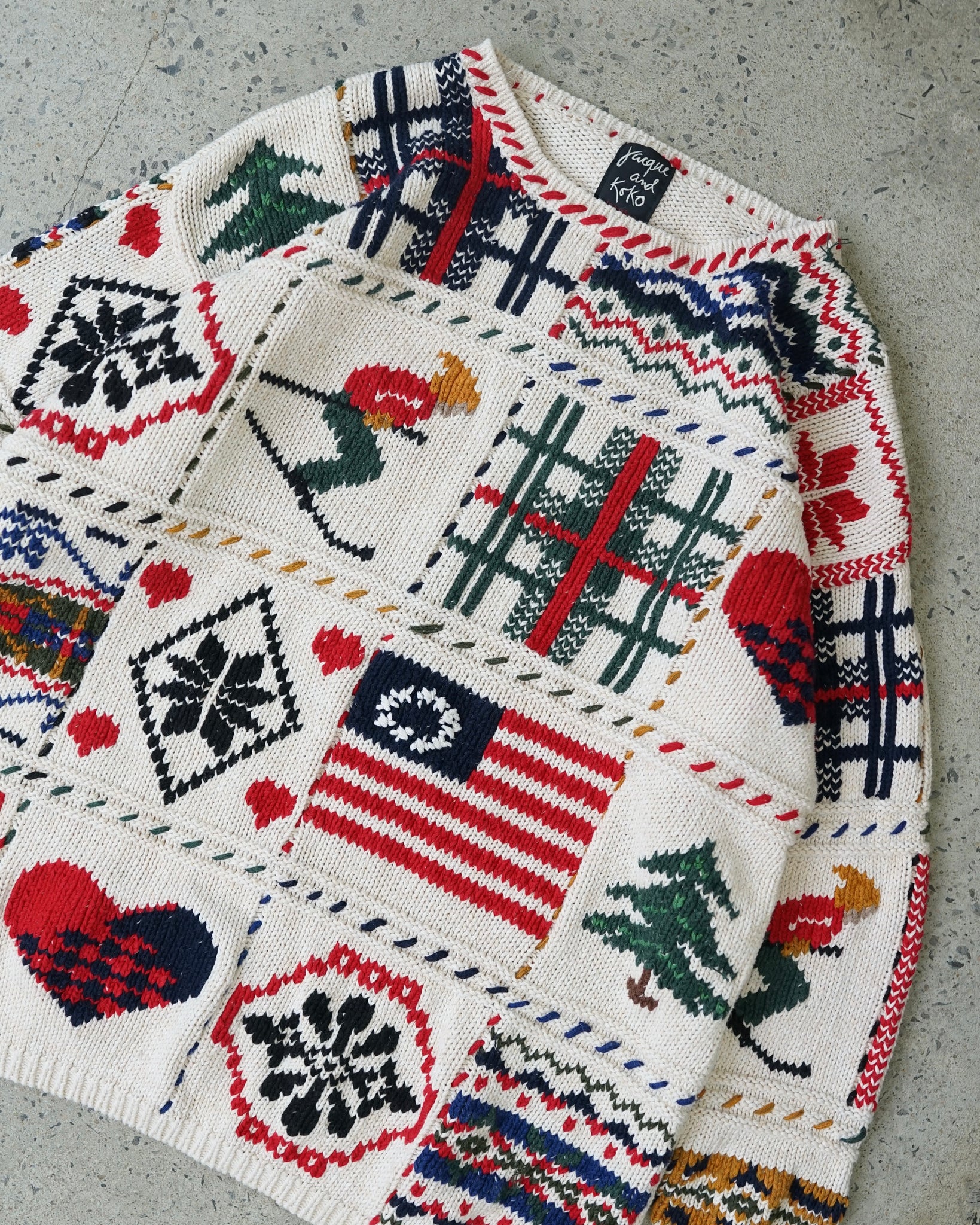 jacque and koko knit sweater