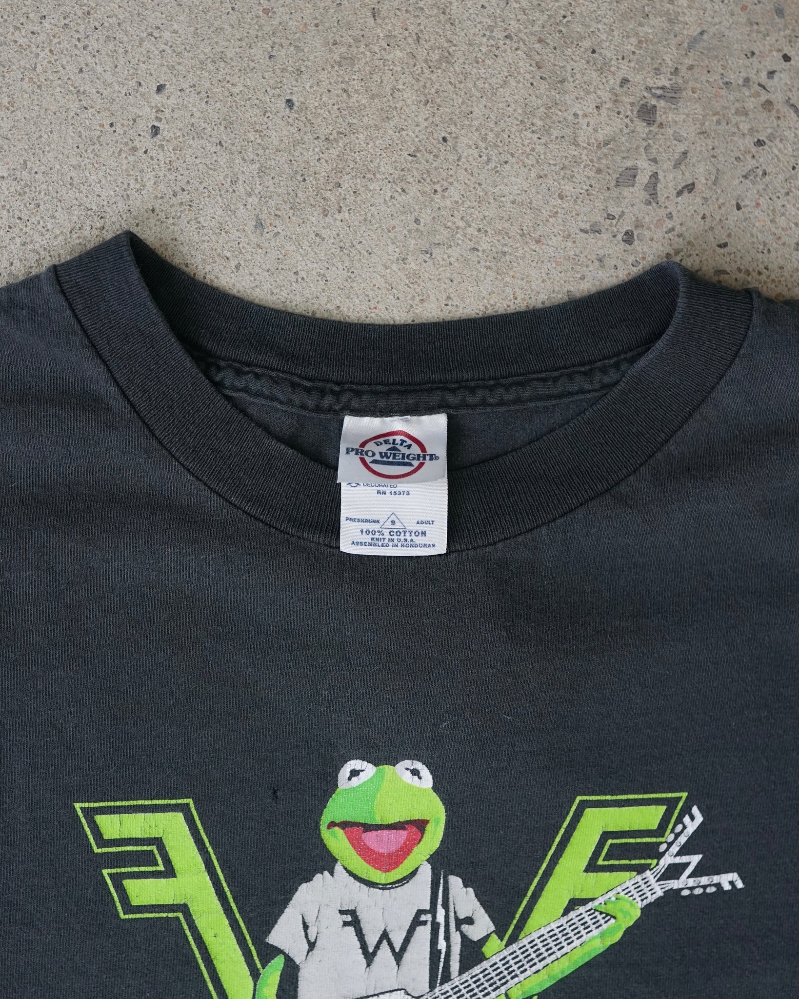 weezer kermit the frog the muppets band t-shirt