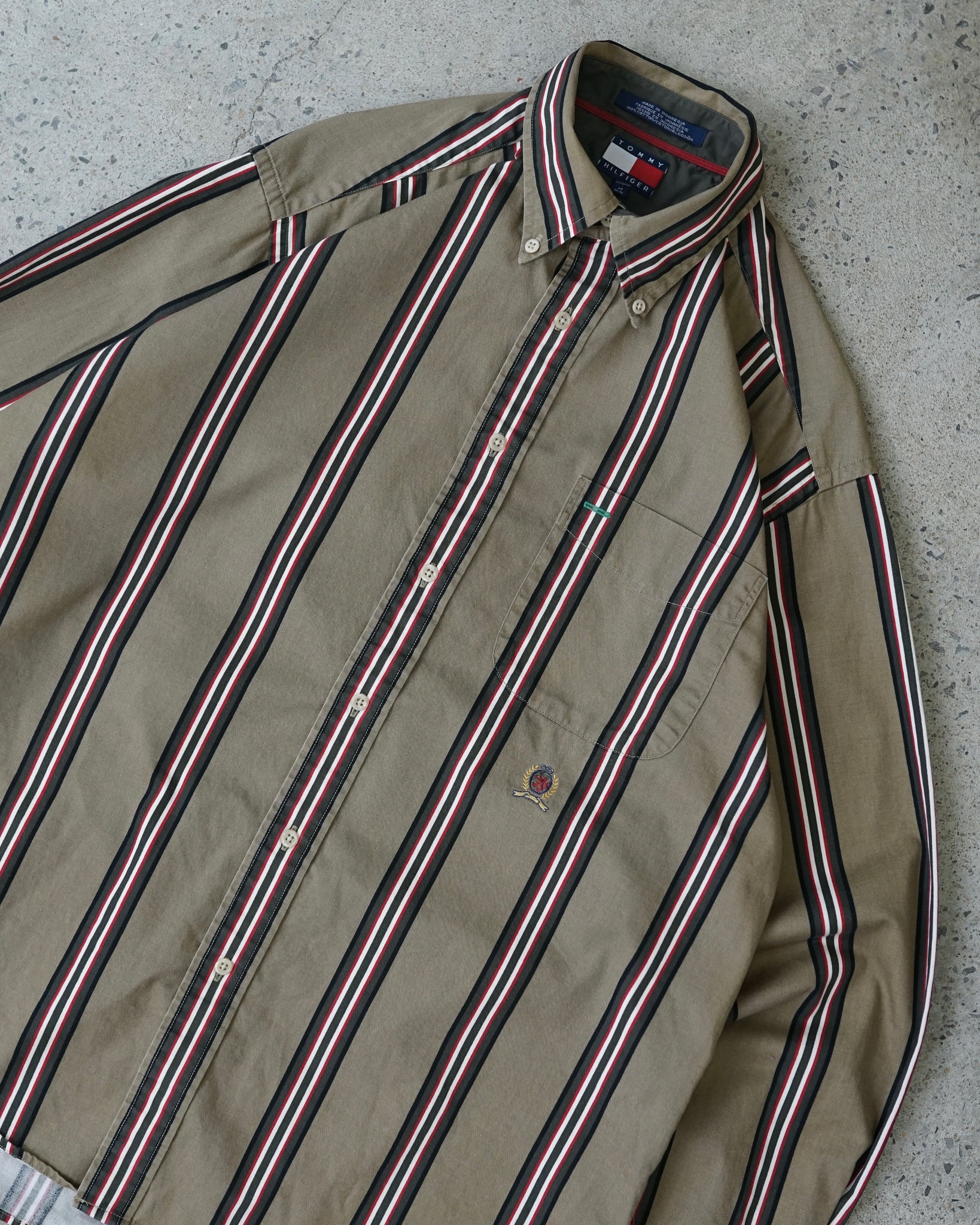 tommy hilfiger button-up shirt