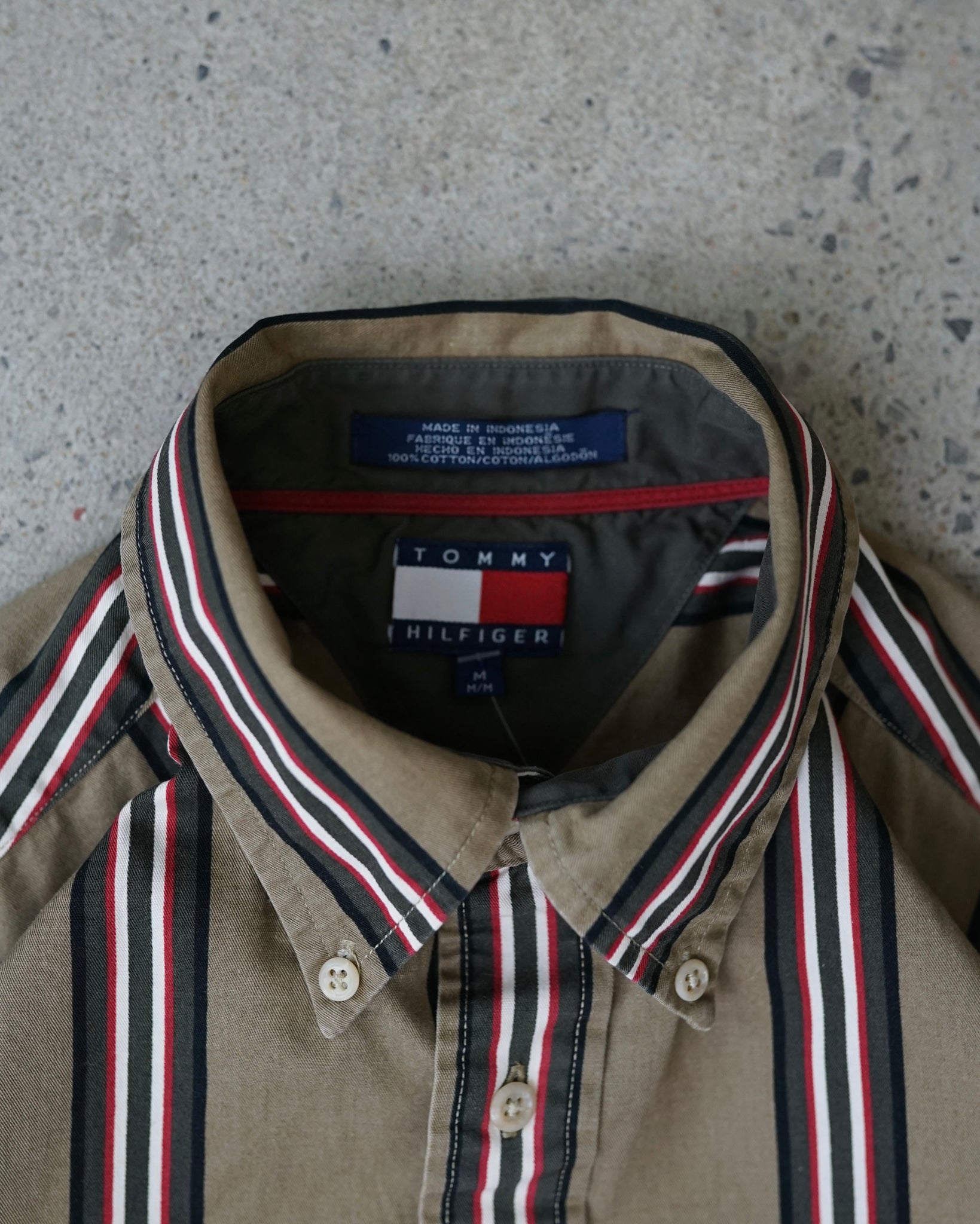 tommy hilfiger button-up shirt