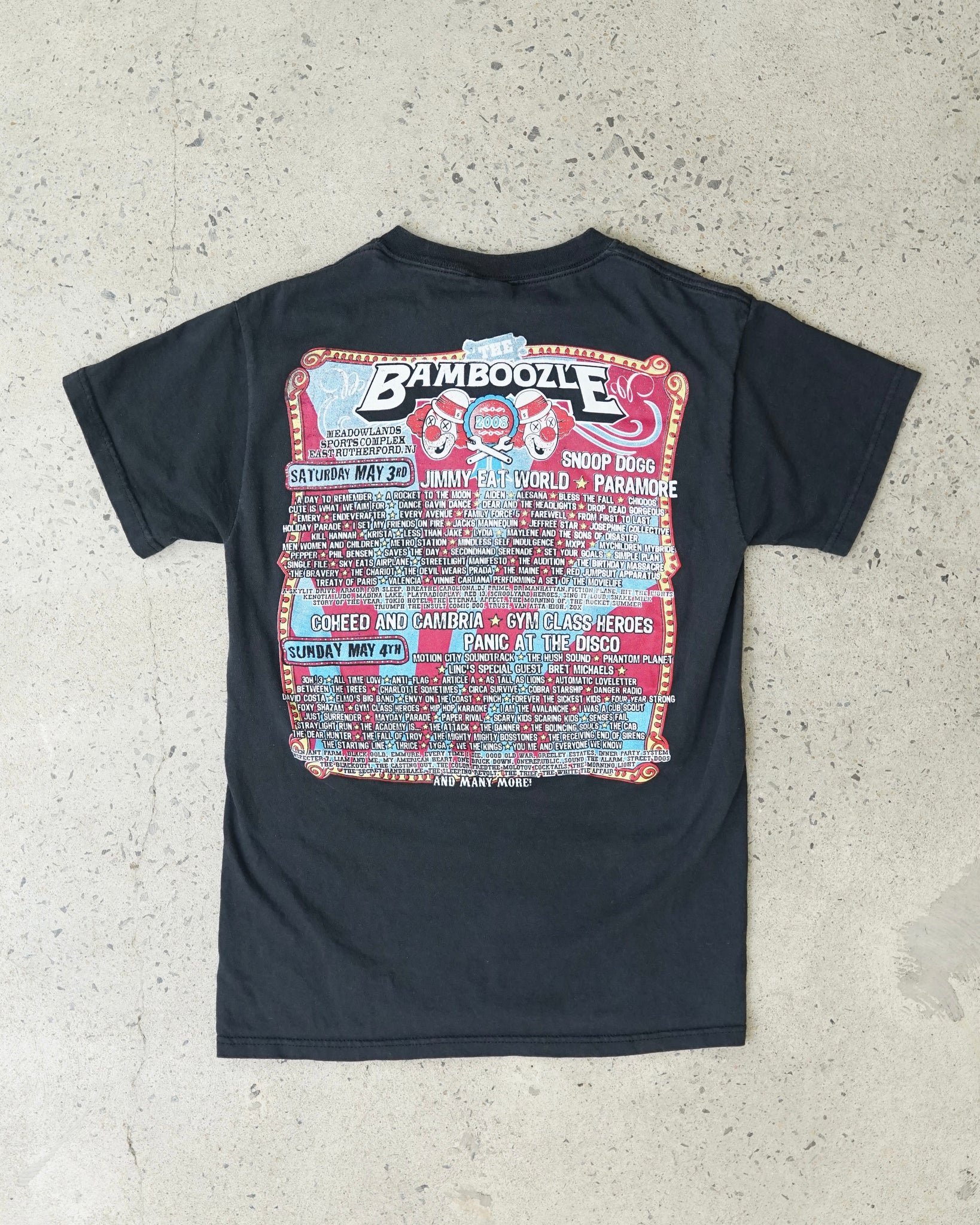 the bamboozle 2008 t-shirt