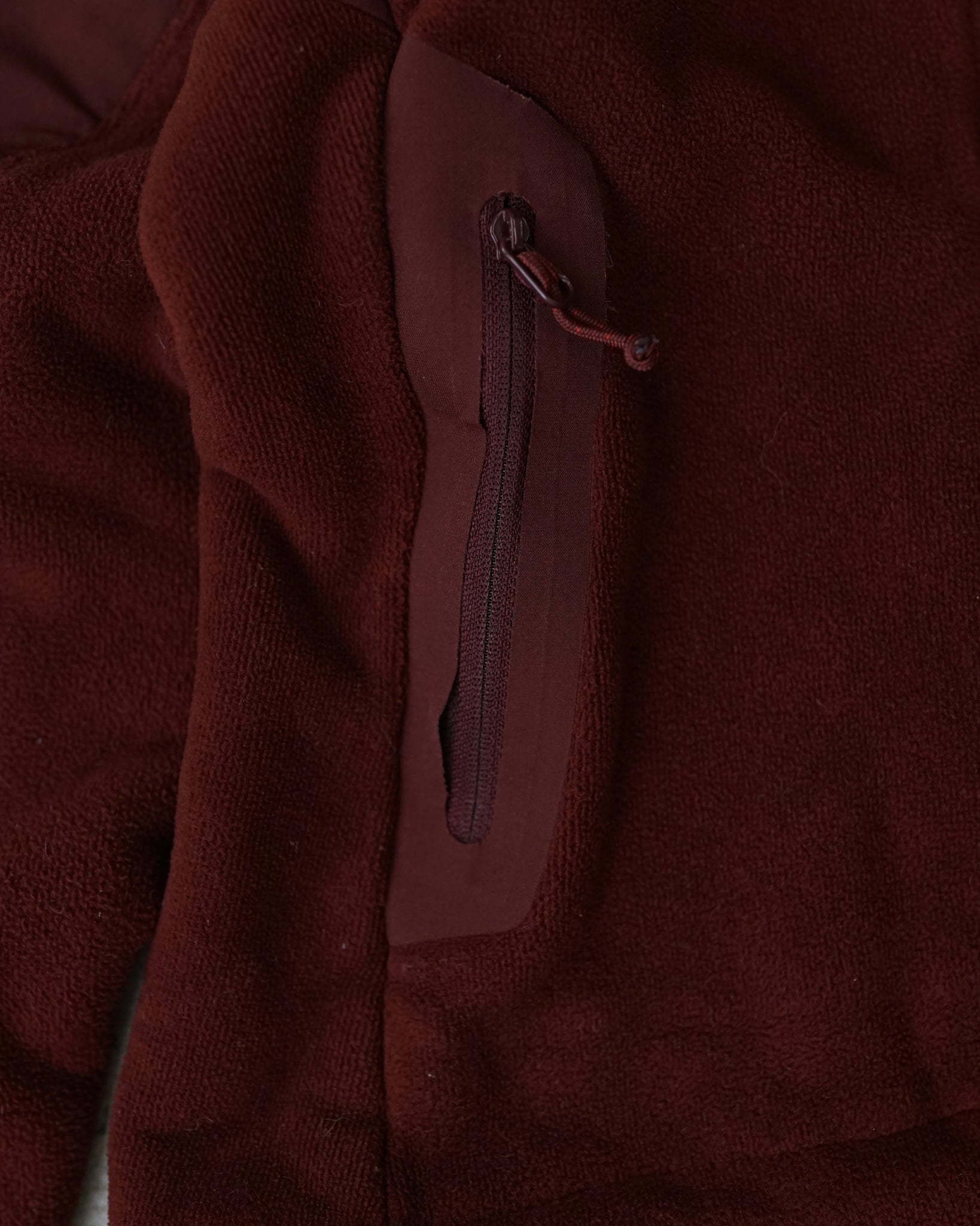 arc'teryx zip-up fleece