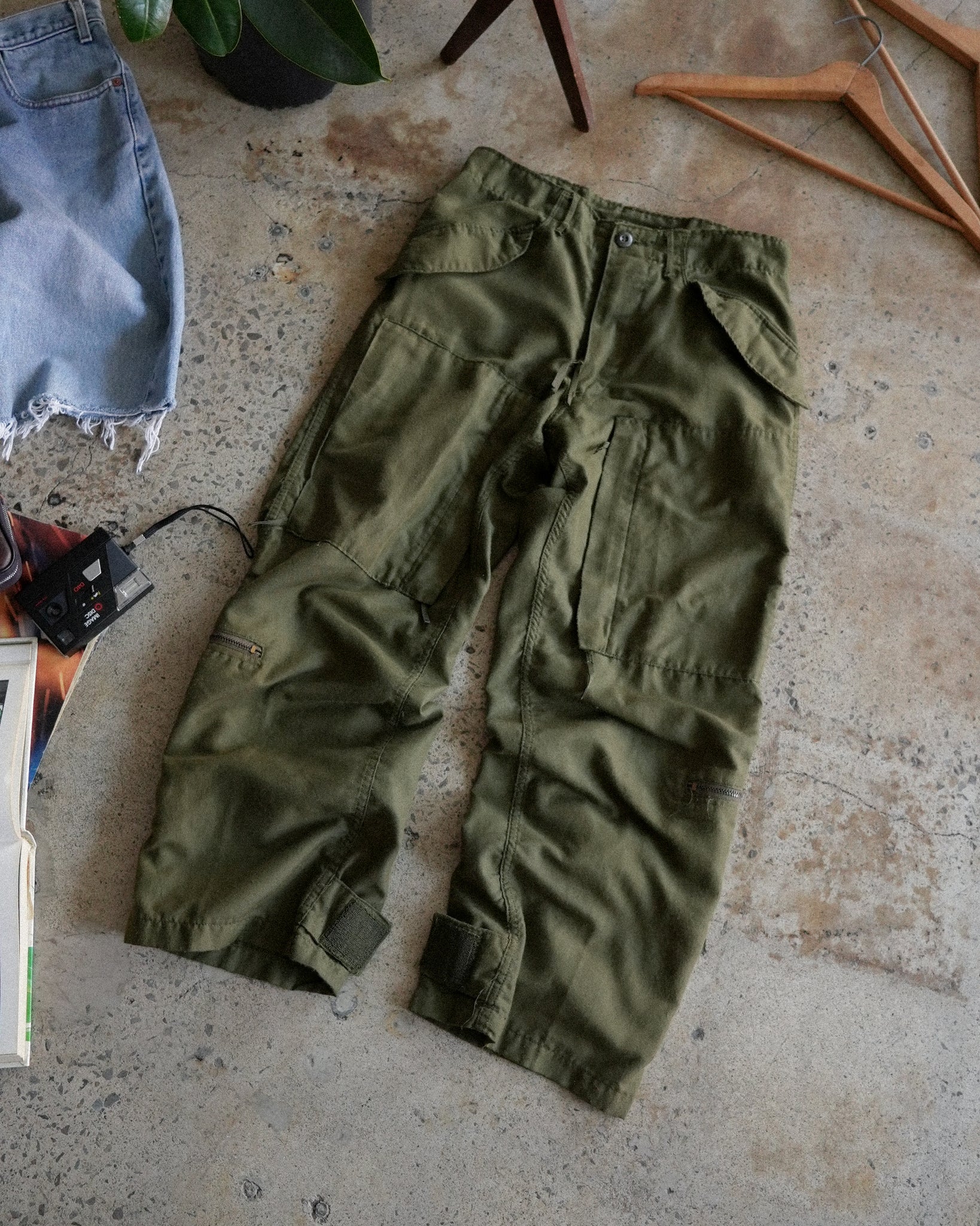 vintage military cargo pants