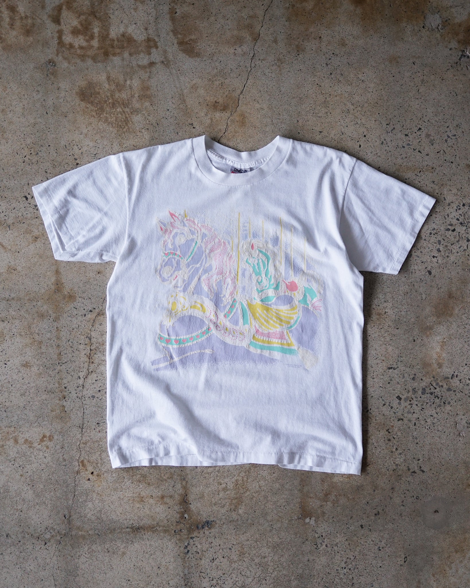 carousel vintagr t-shirt