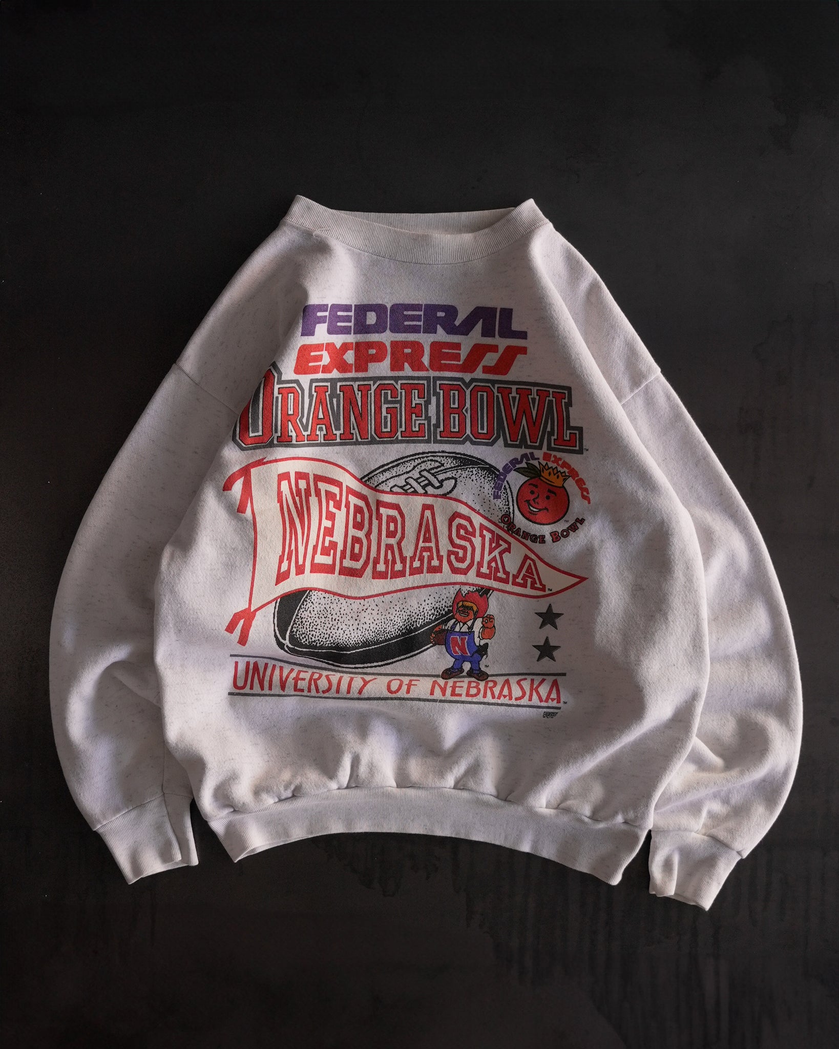 nebraska orange bowl crewneck